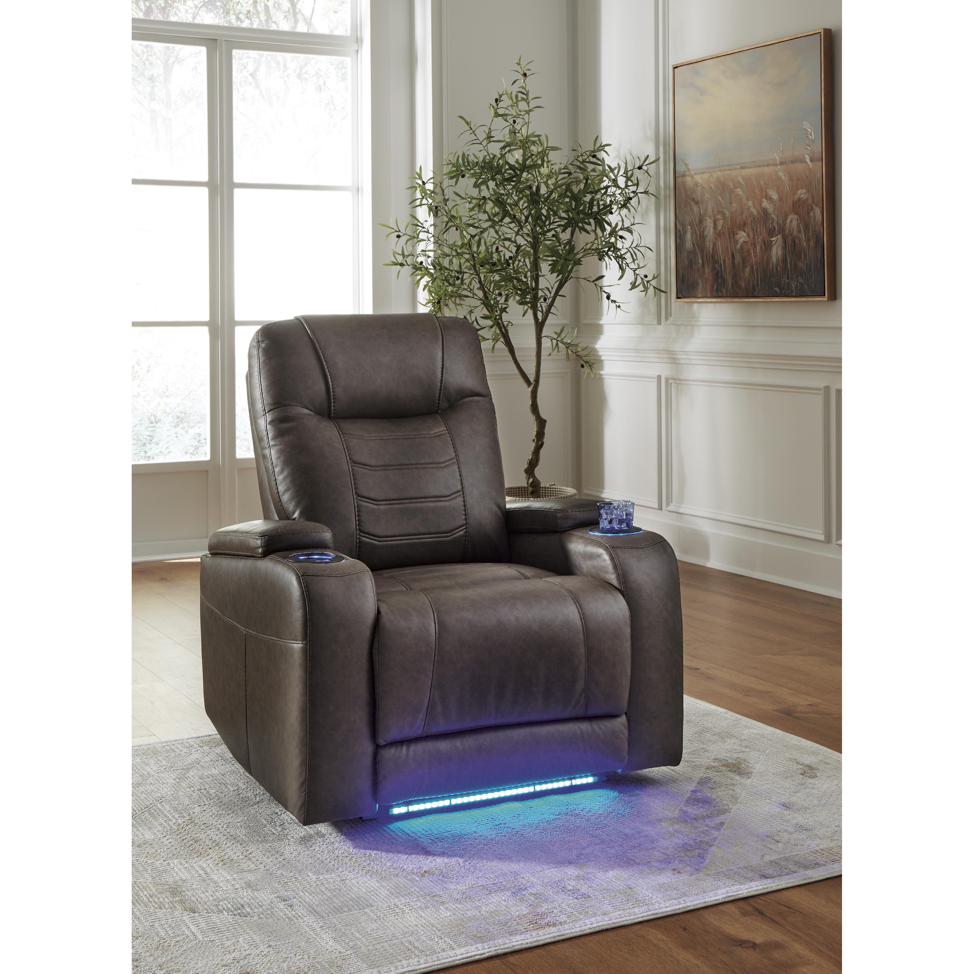  Manufacturer Color_Umber --  Schooner Rocks 1610413 Power Recliner with Adjustable Headrest IMAGE 7