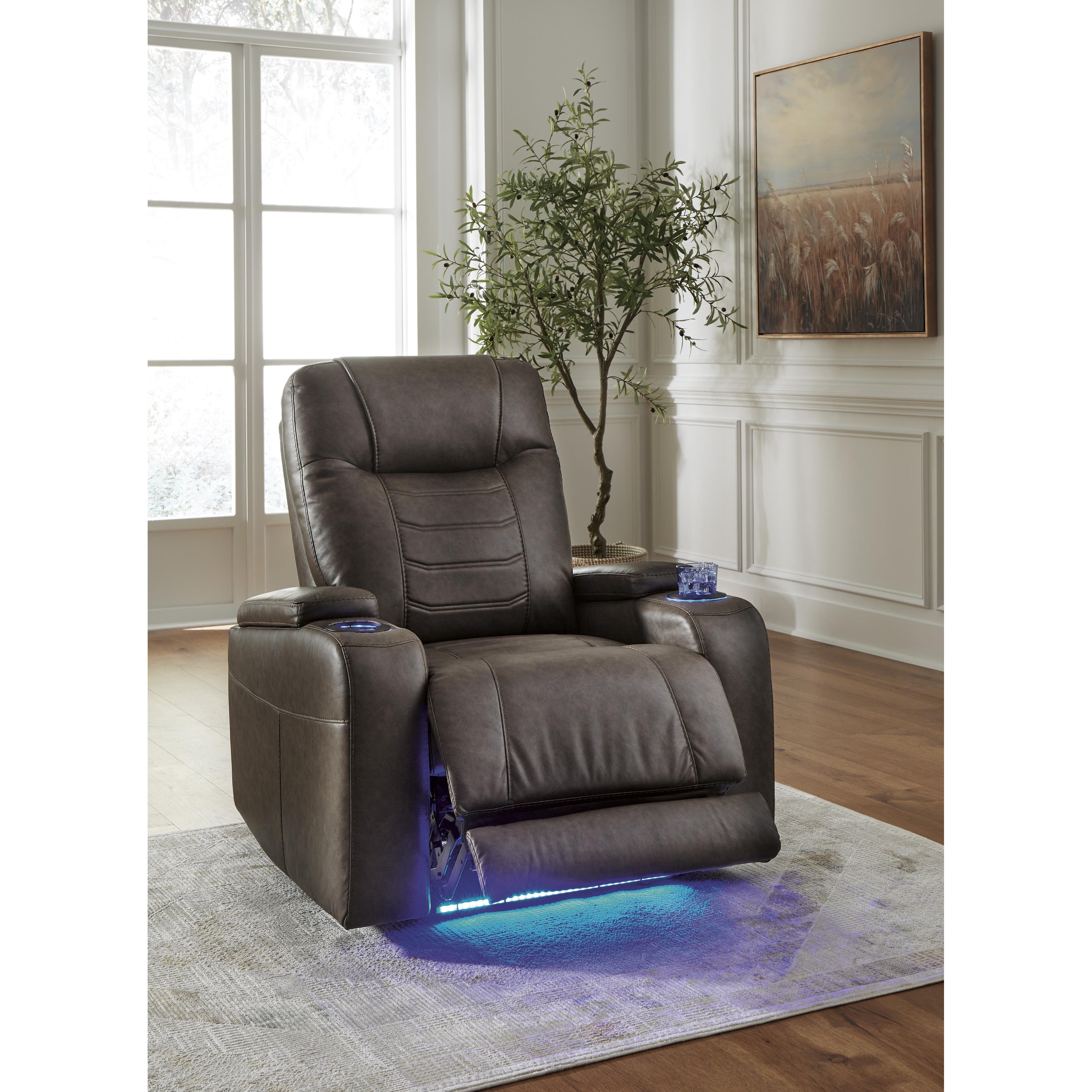  Manufacturer Color_Umber --  Schooner Rocks 1610413 Power Recliner with Adjustable Headrest IMAGE 8