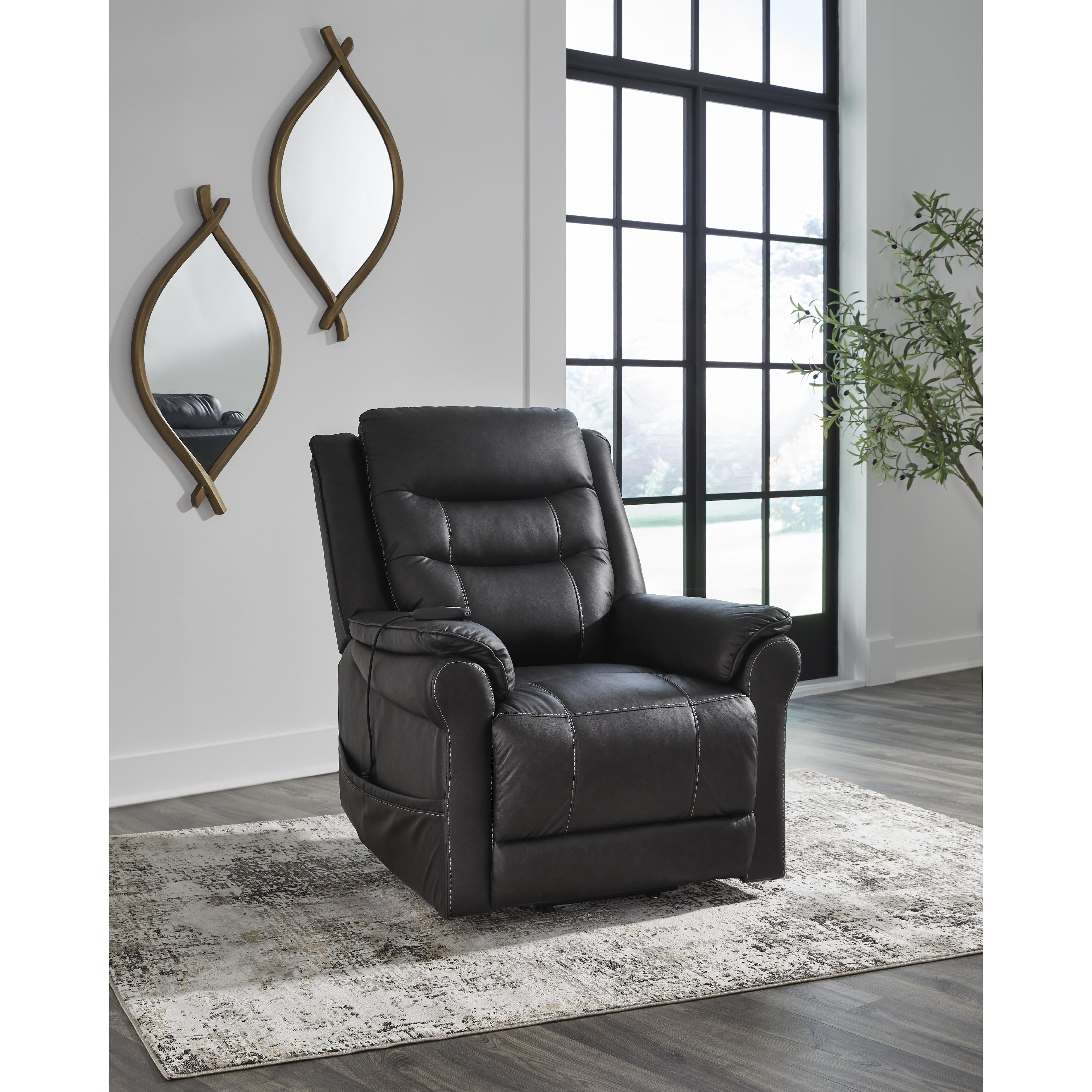  Signature Design by Ashley Oatman 1800512 Power Lift Recliner IMAGE 7