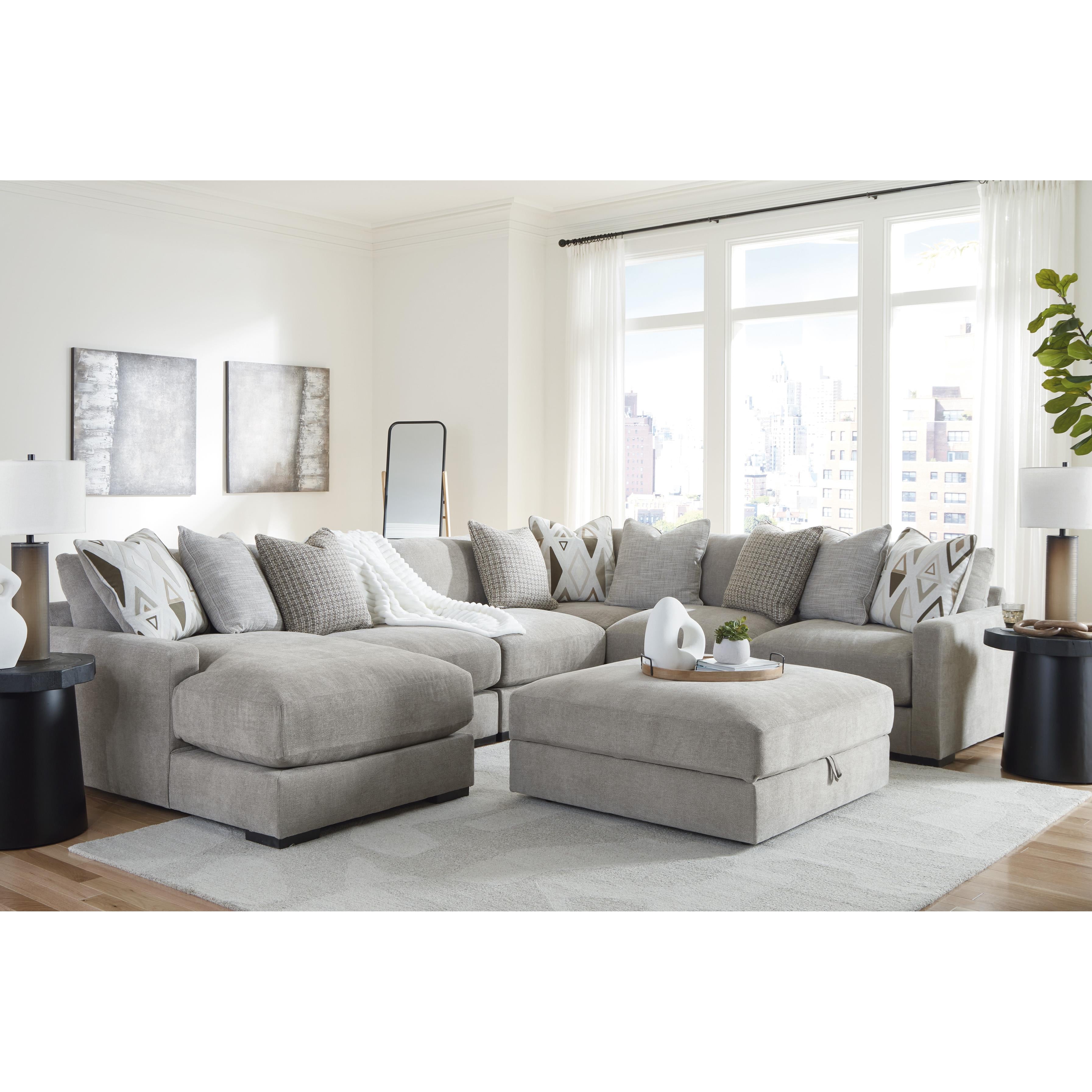  Benchcraft Aslan Court 2030511 Ottoman With Storage IMAGE 11