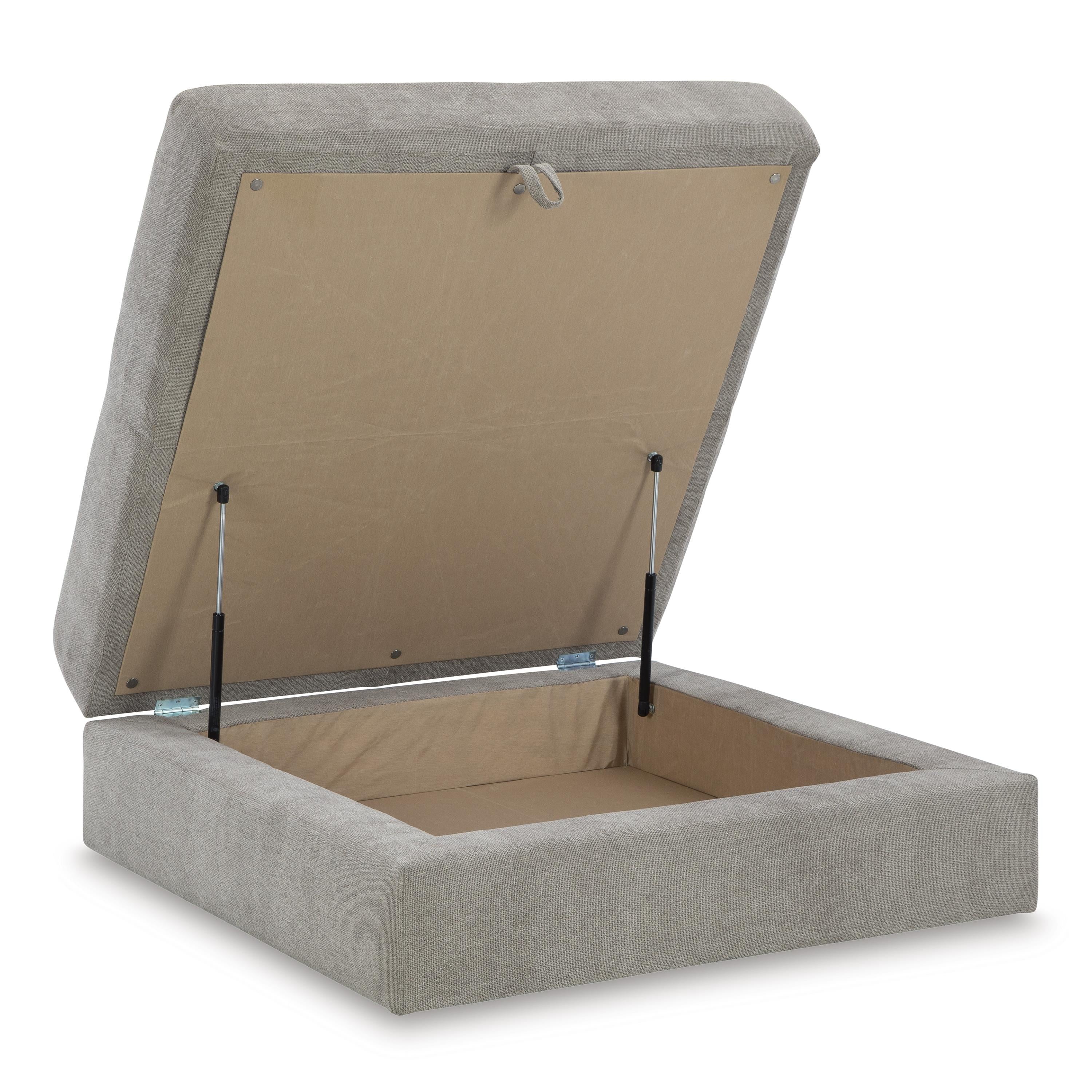  Benchcraft Aslan Court 2030511 Ottoman With Storage IMAGE 2