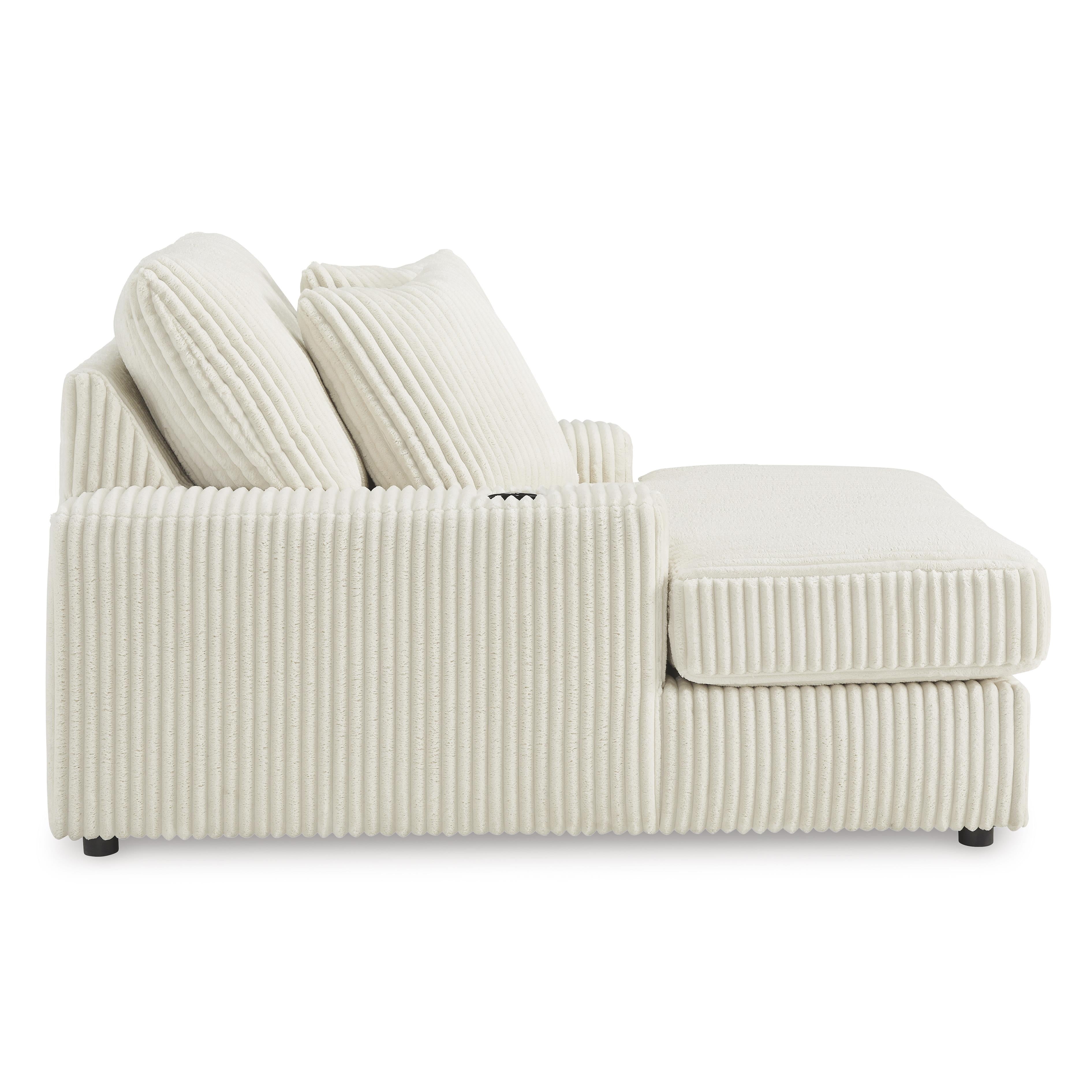  Manufacturer Color_Ivory --  Signature Design by Ashley Lindyn Fabric Chaise IMAGE 3