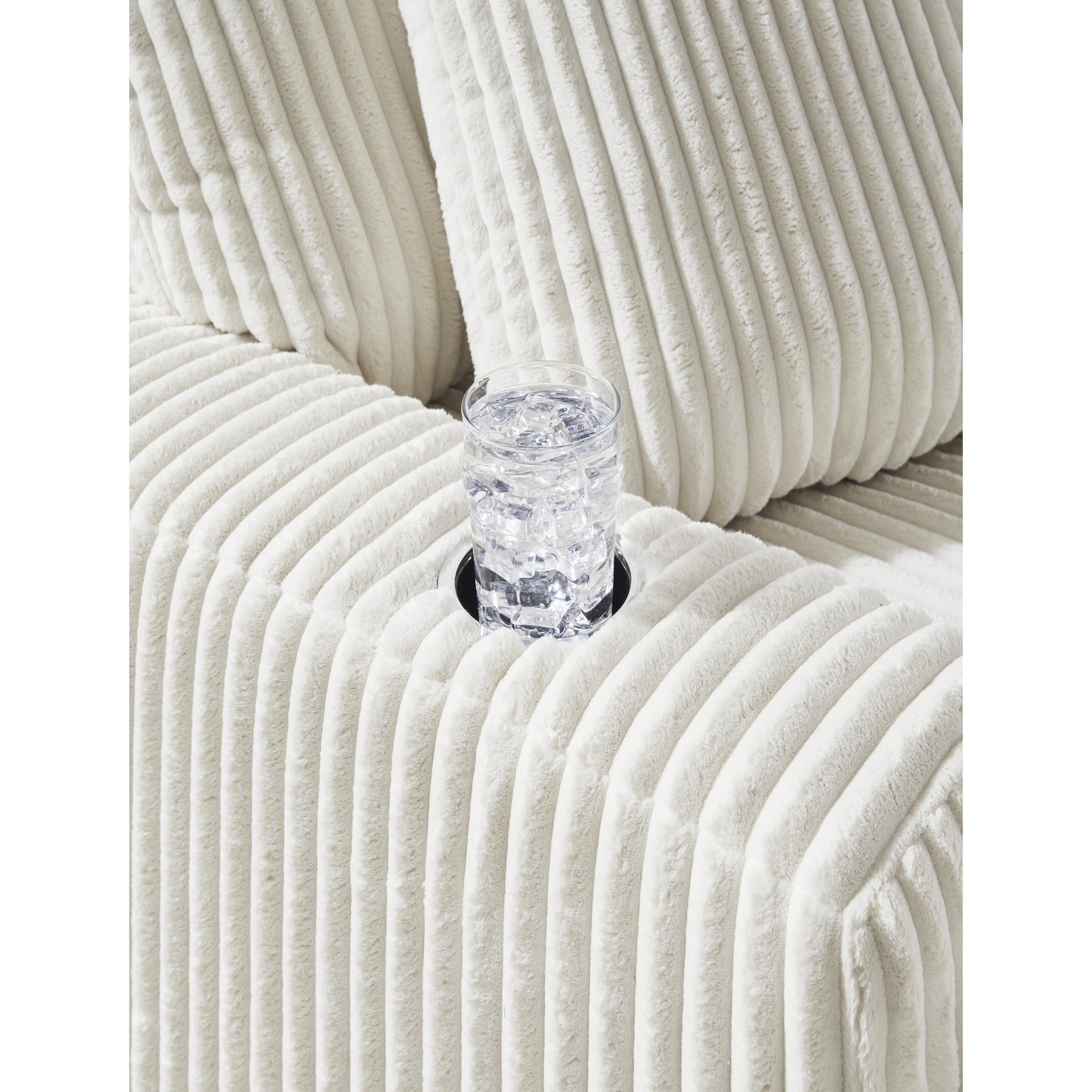  Manufacturer Color_Ivory --  Signature Design by Ashley Lindyn Fabric Chaise IMAGE 6