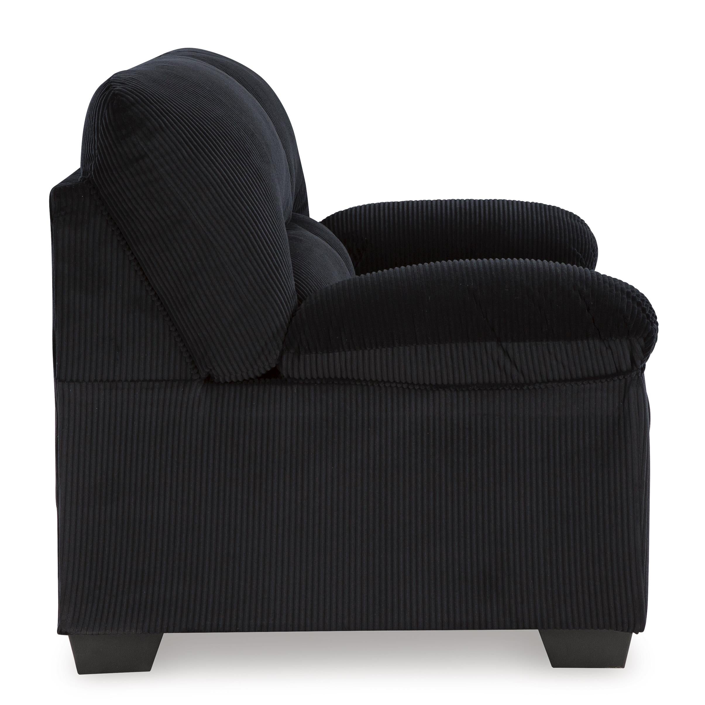  Manufacturer Color_Onyx --  SimpleJoy 2420435 Loveseat IMAGE 3