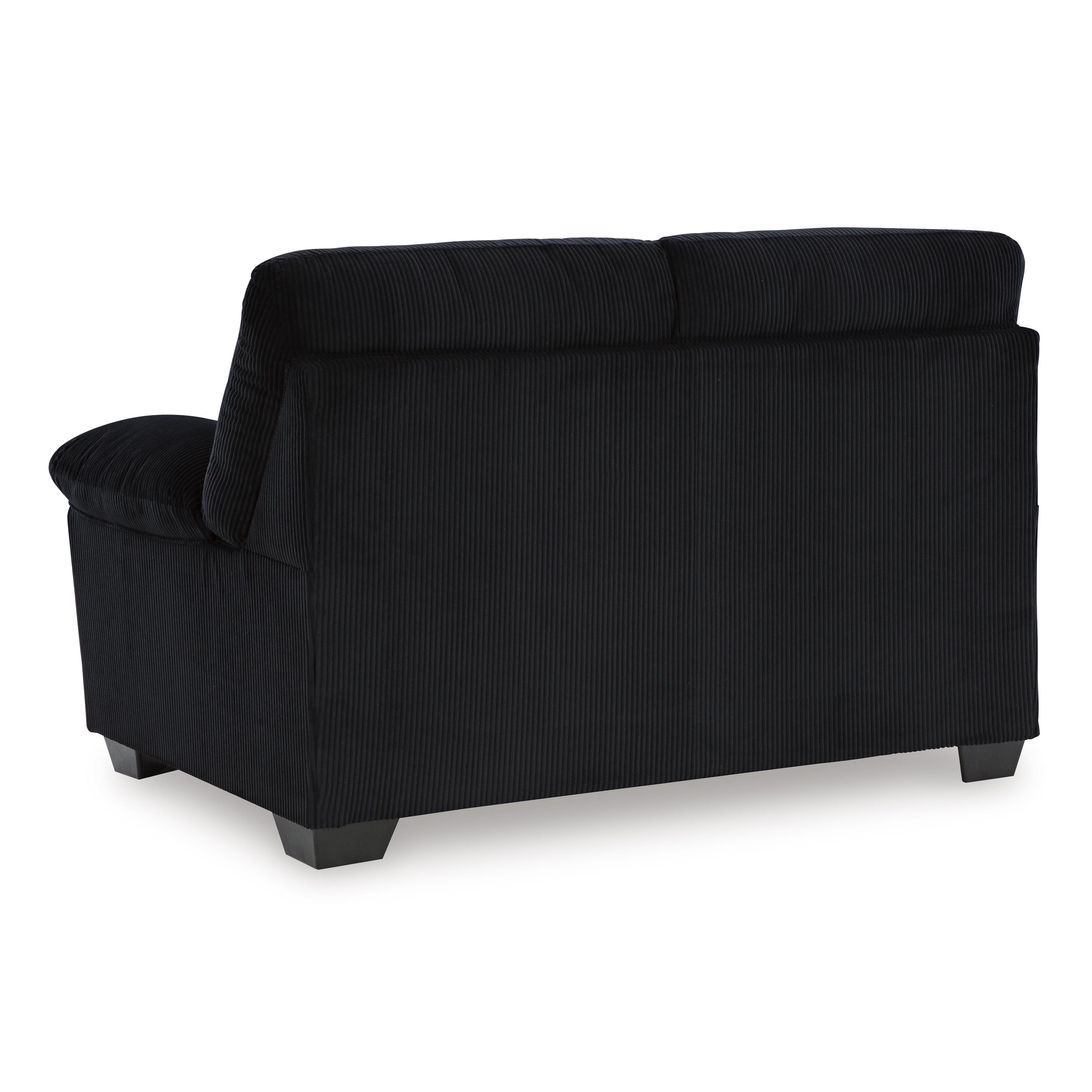  Manufacturer Color_Onyx --  SimpleJoy 2420435 Loveseat IMAGE 4