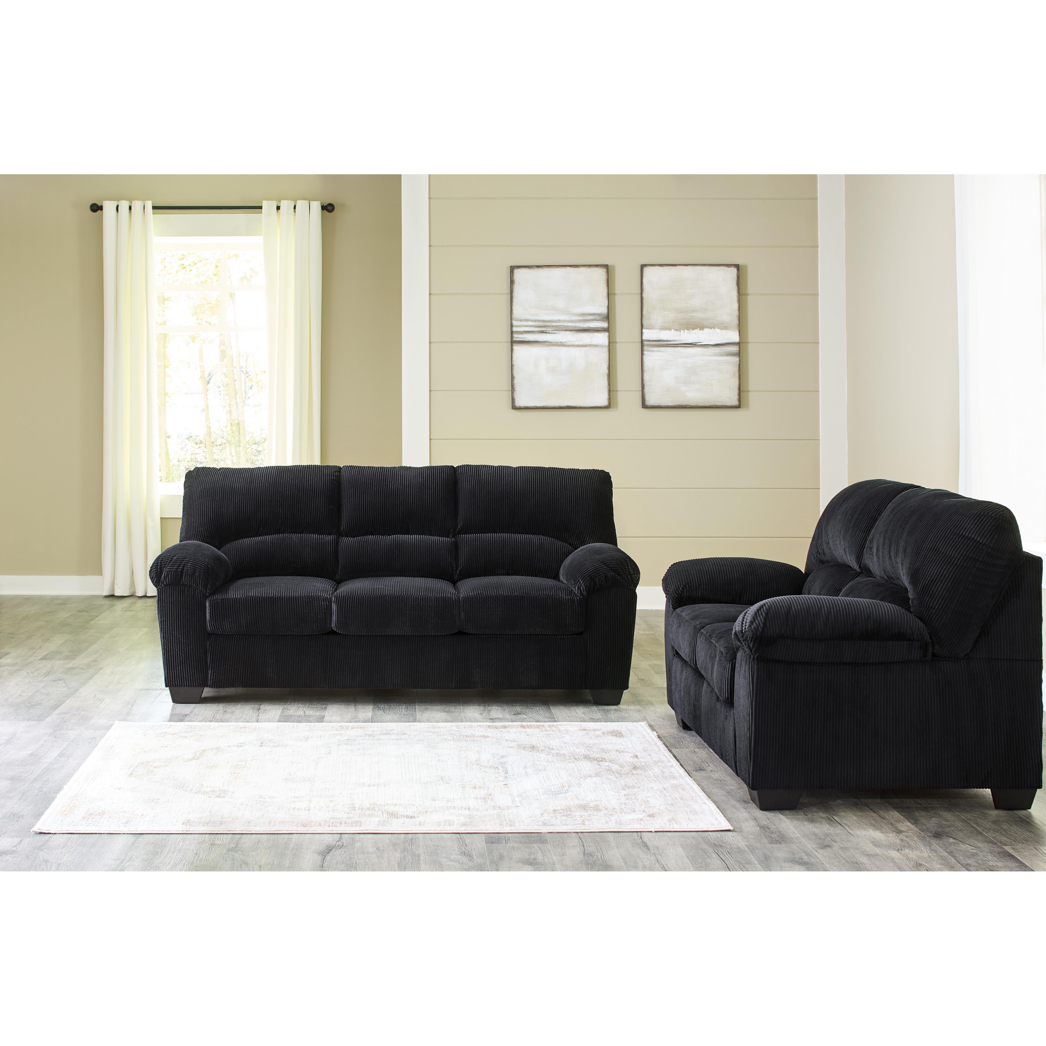  Manufacturer Color_Onyx --  SimpleJoy 2420435 Loveseat IMAGE 6