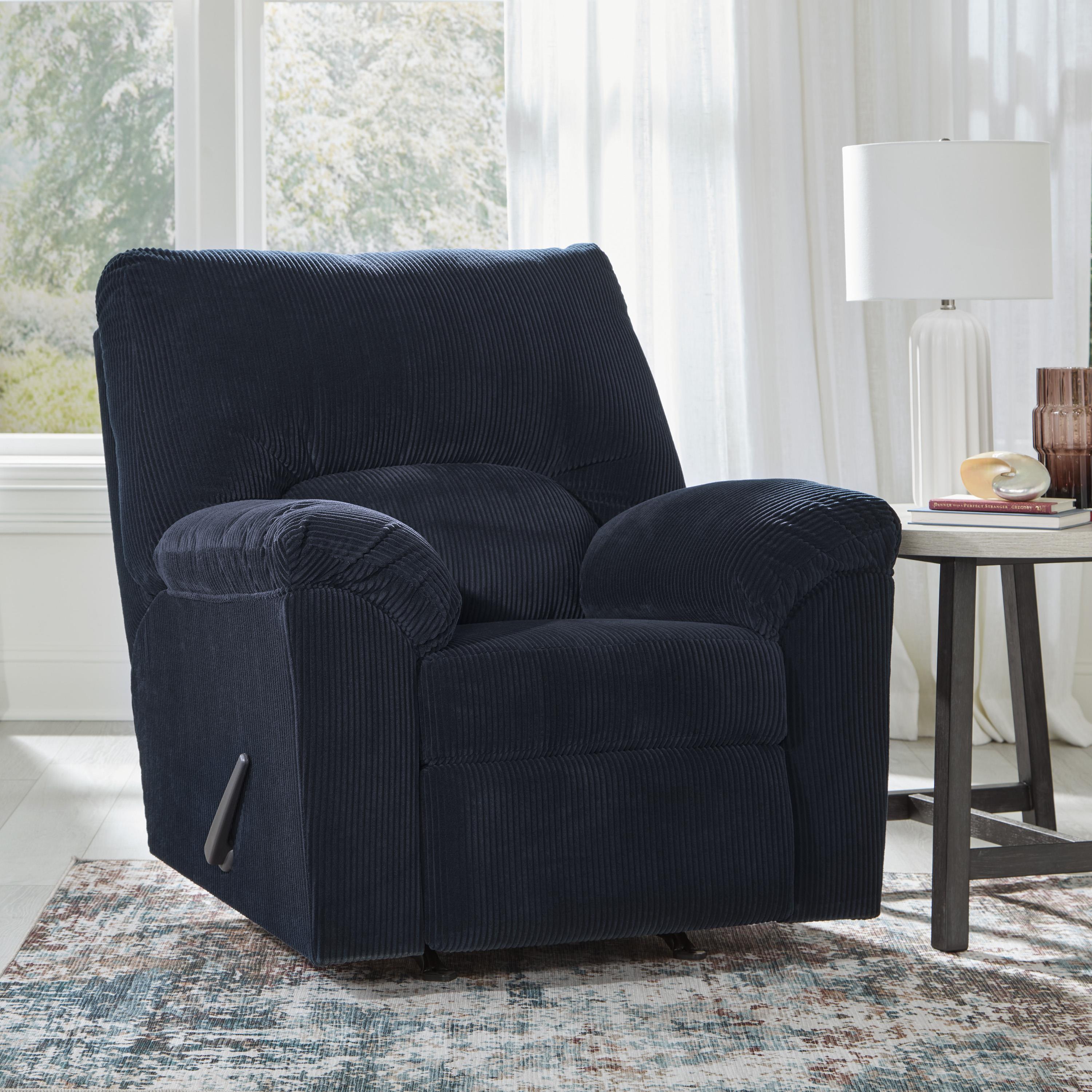  Manufacturer Color_Navy --  SimpleJoy 2420525 Rocker Recliner IMAGE 7