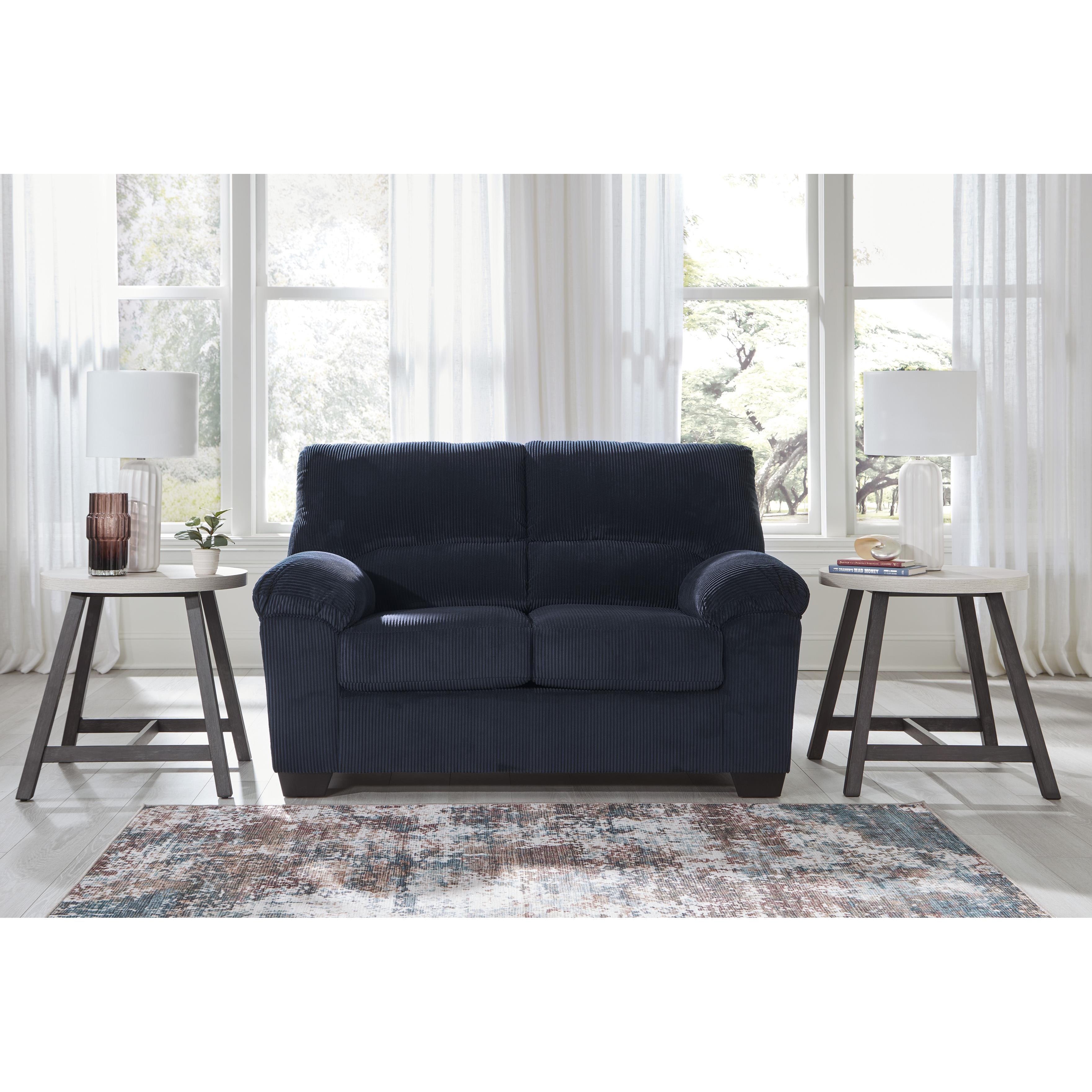  Manufacturer Color_Navy --  SimpleJoy 2420535 Loveseat IMAGE 5