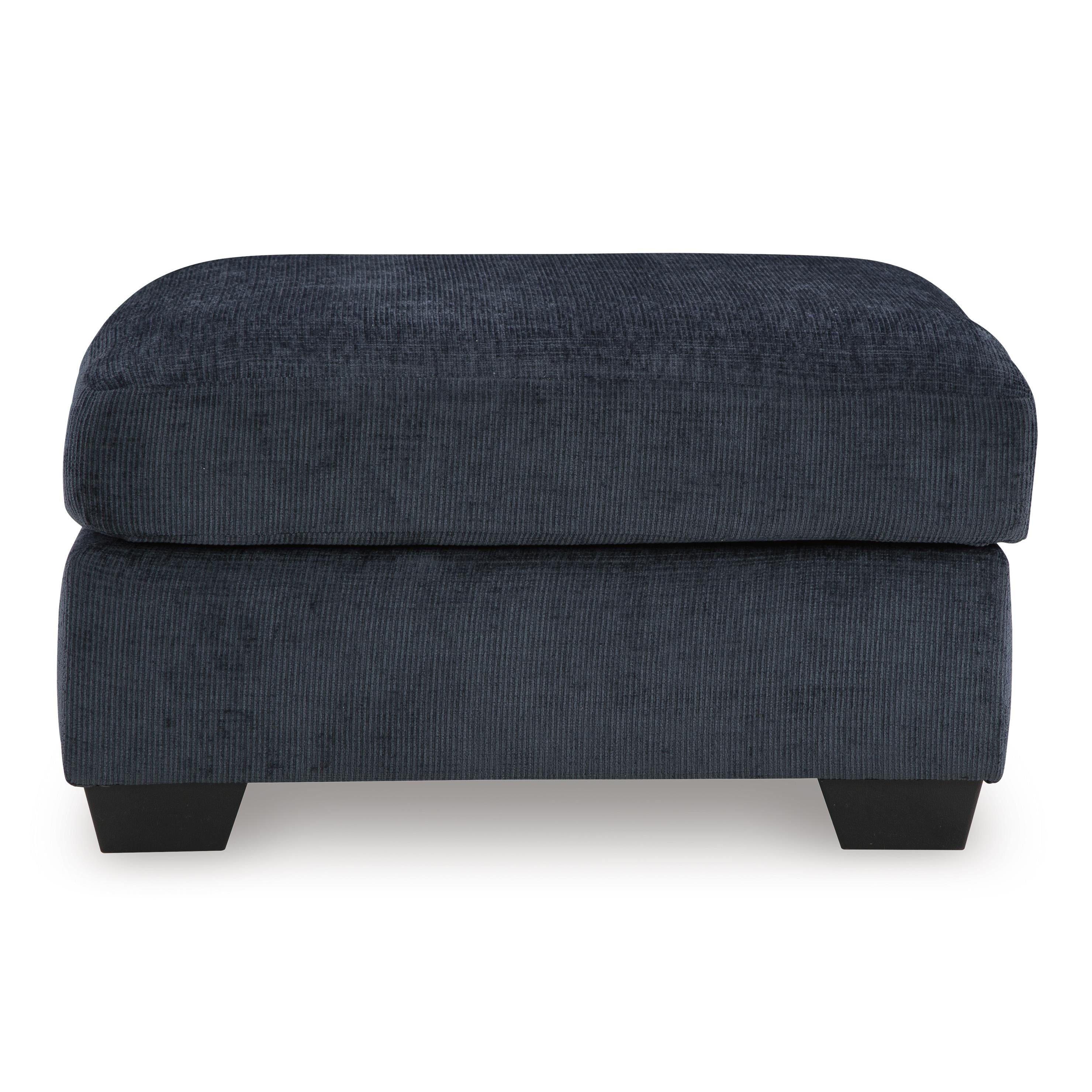  Manufacturer Color_Ink --  Signature Design by Ashley Aviemore Fabric Ottoman IMAGE 2