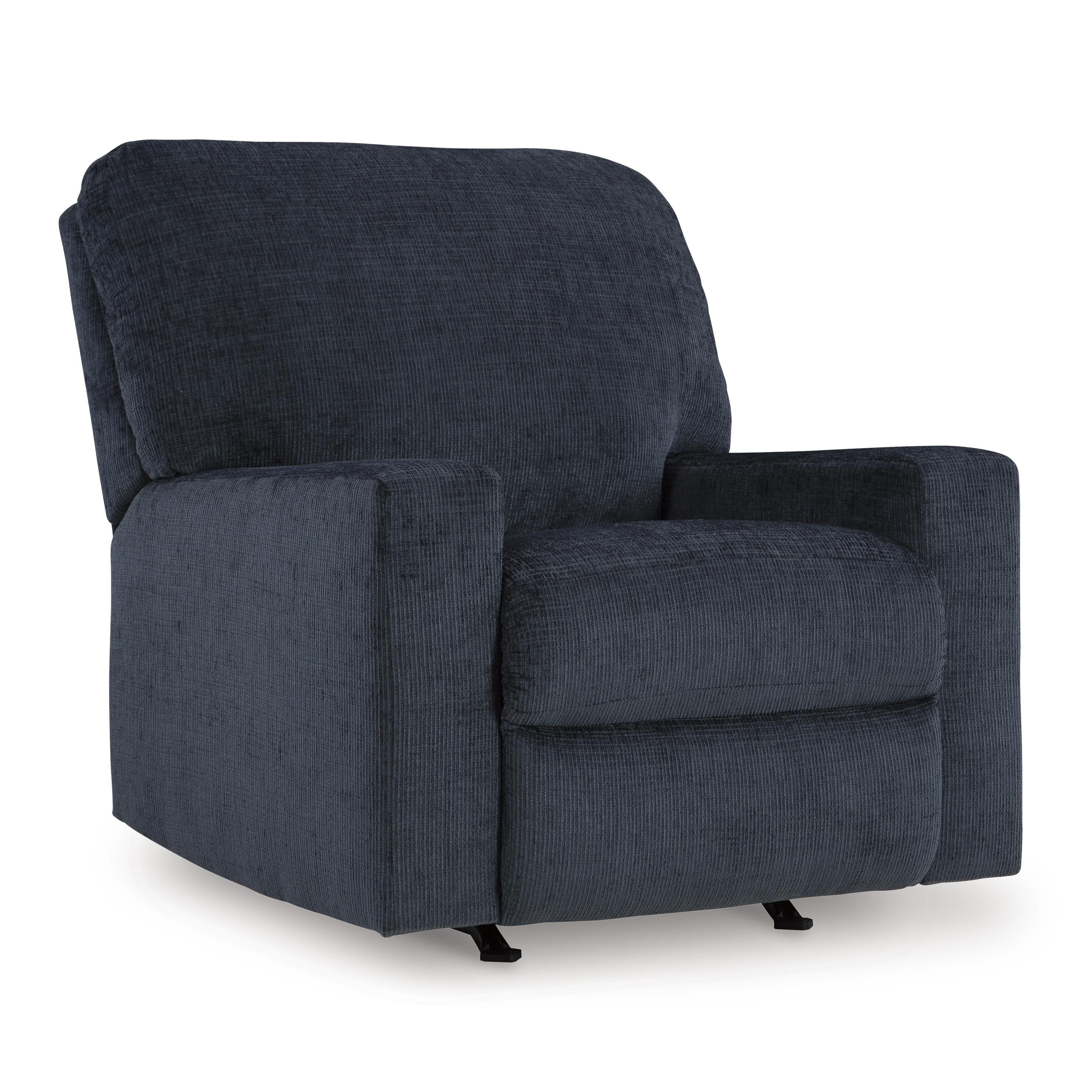  Manufacturer Color_Ink --  Signature Design by Ashley Aviemore Rocker Fabric Recliner IMAGE 1