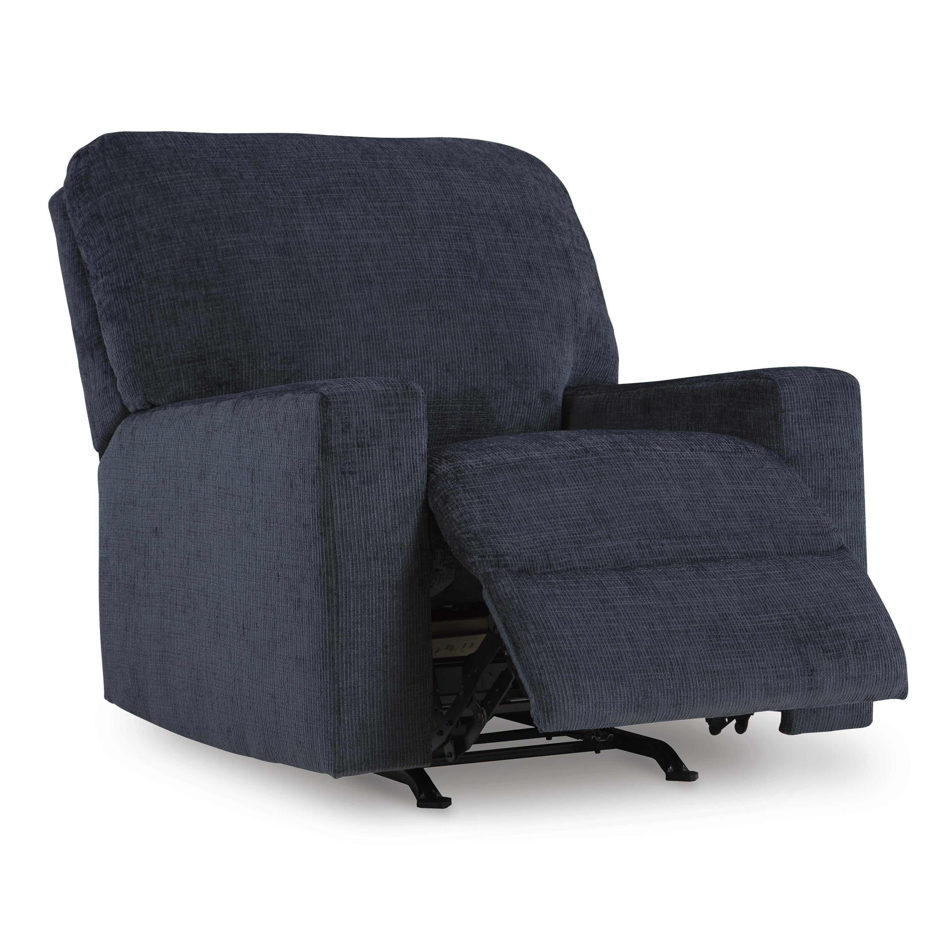  Manufacturer Color_Ink --  Signature Design by Ashley Aviemore Rocker Fabric Recliner IMAGE 2