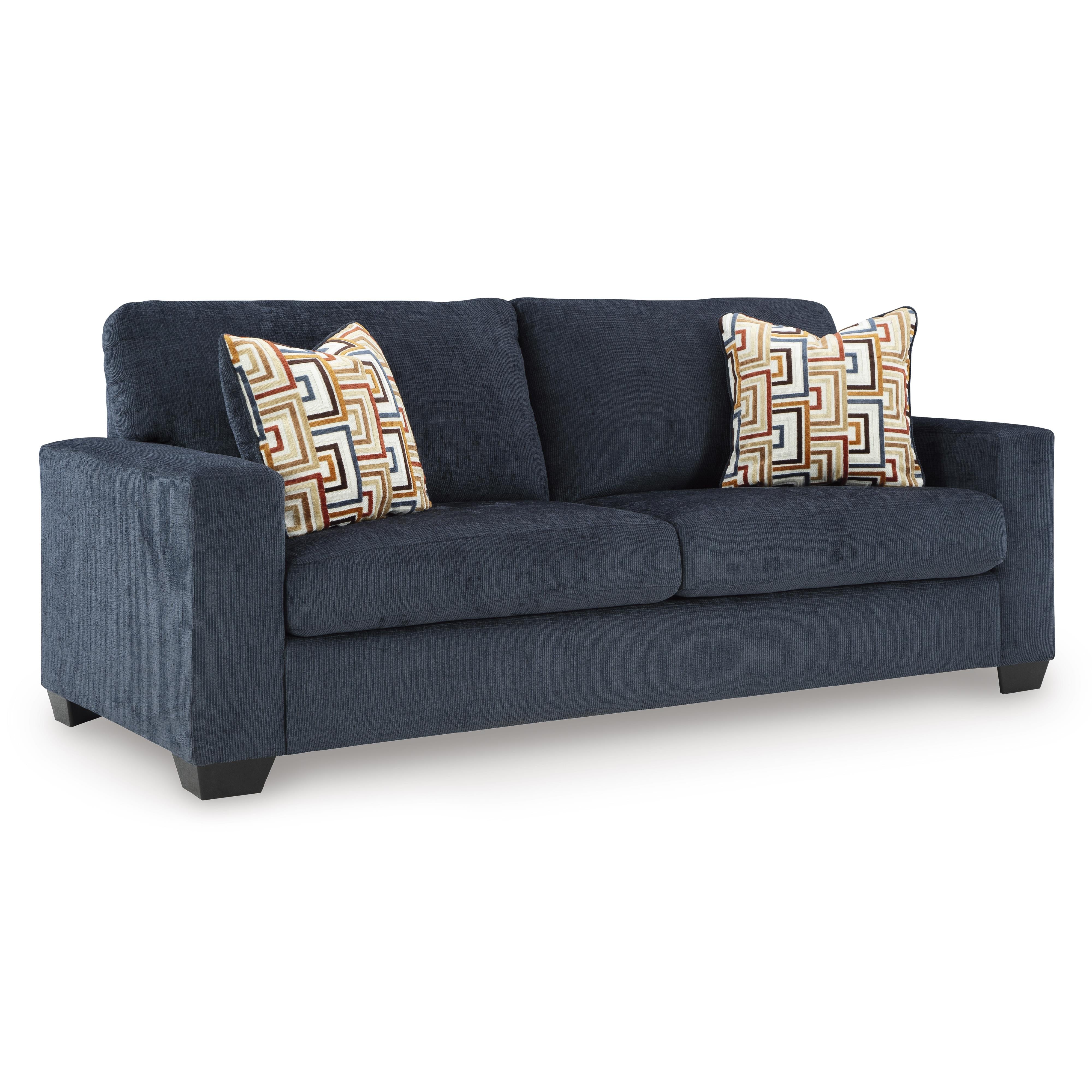  Manufacturer Color_Ink --  Signature Design by Ashley Aviemore Stationary Fabric Sofa IMAGE 1