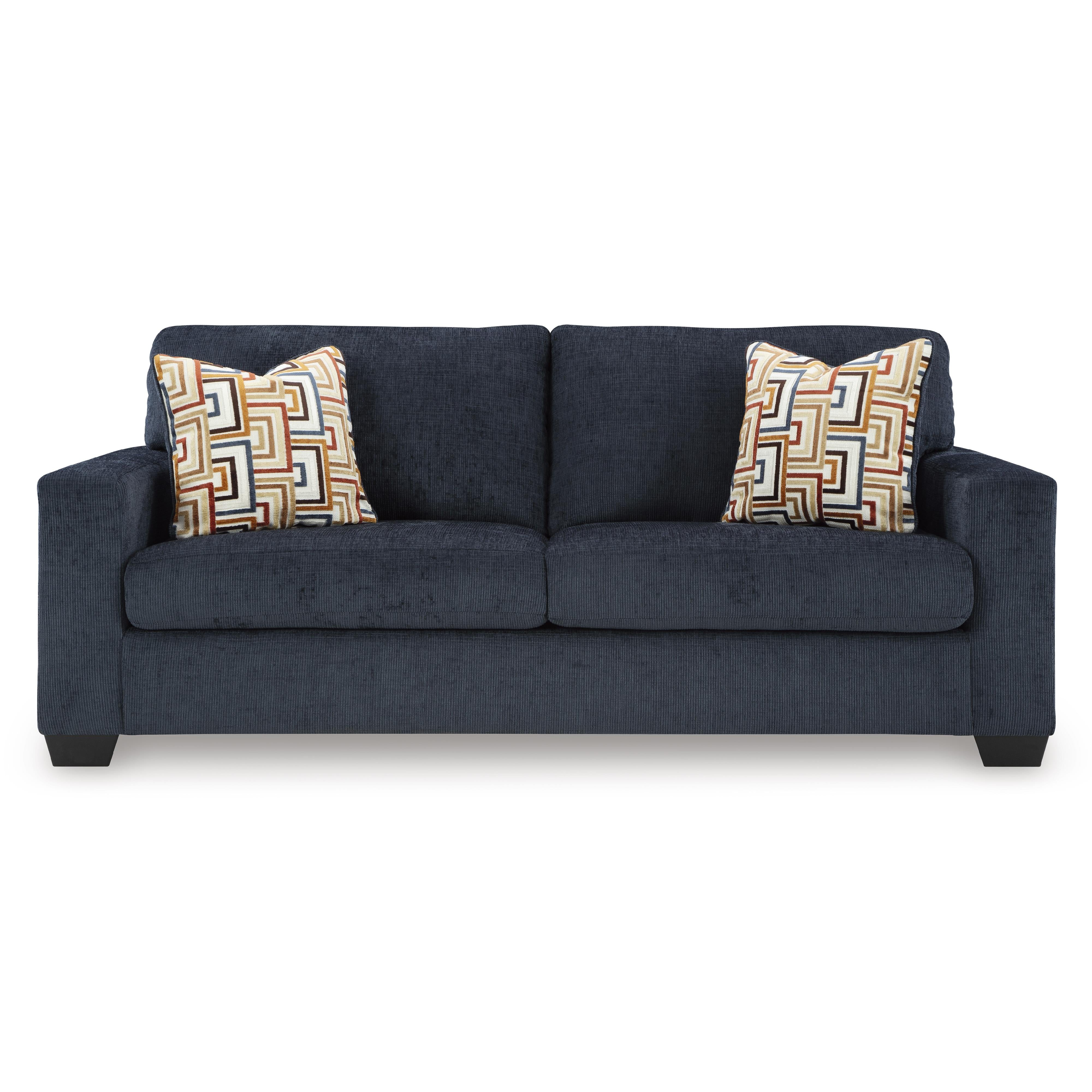  Manufacturer Color_Ink --  Signature Design by Ashley Aviemore Stationary Fabric Sofa IMAGE 2