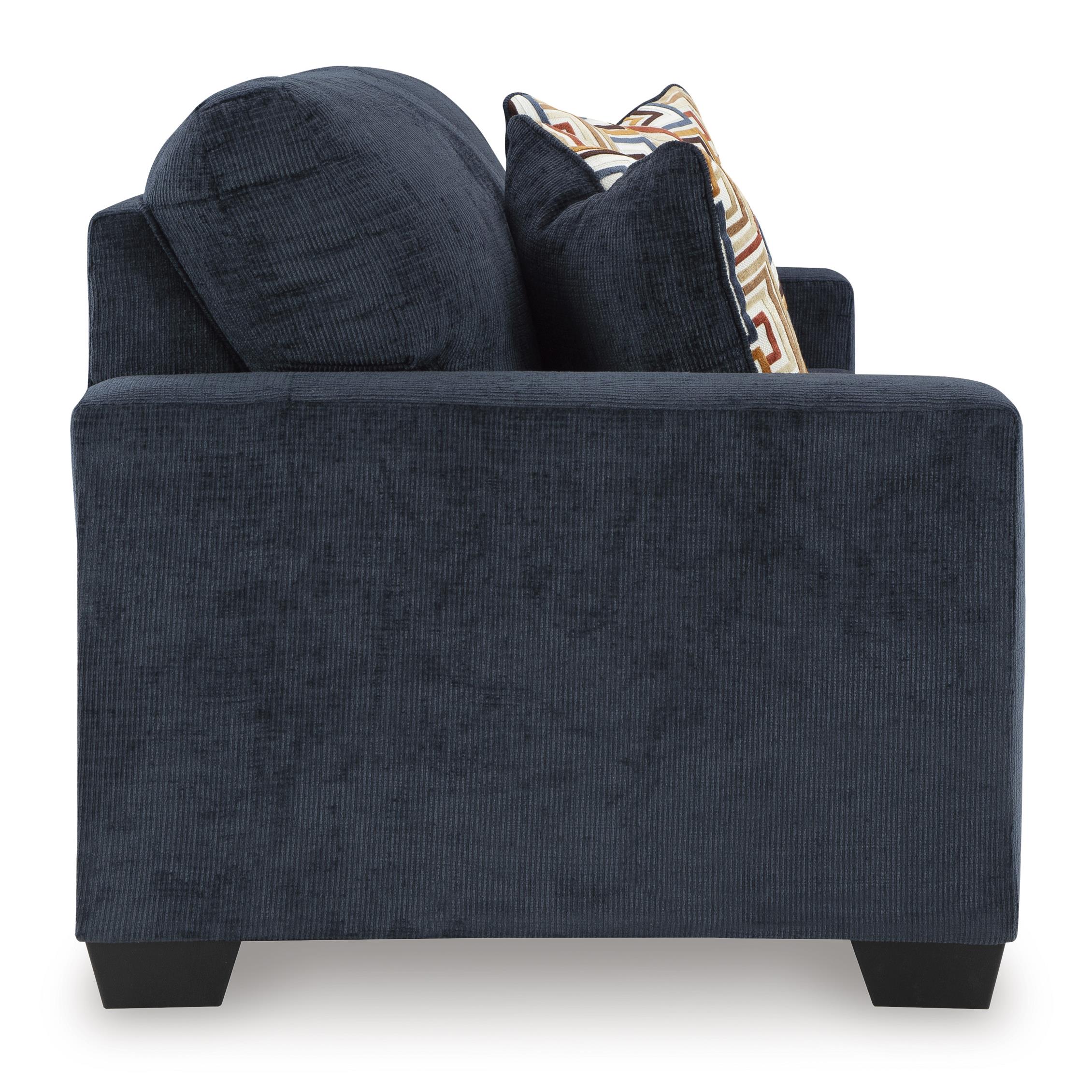  Manufacturer Color_Ink --  Signature Design by Ashley Aviemore Stationary Fabric Sofa IMAGE 3