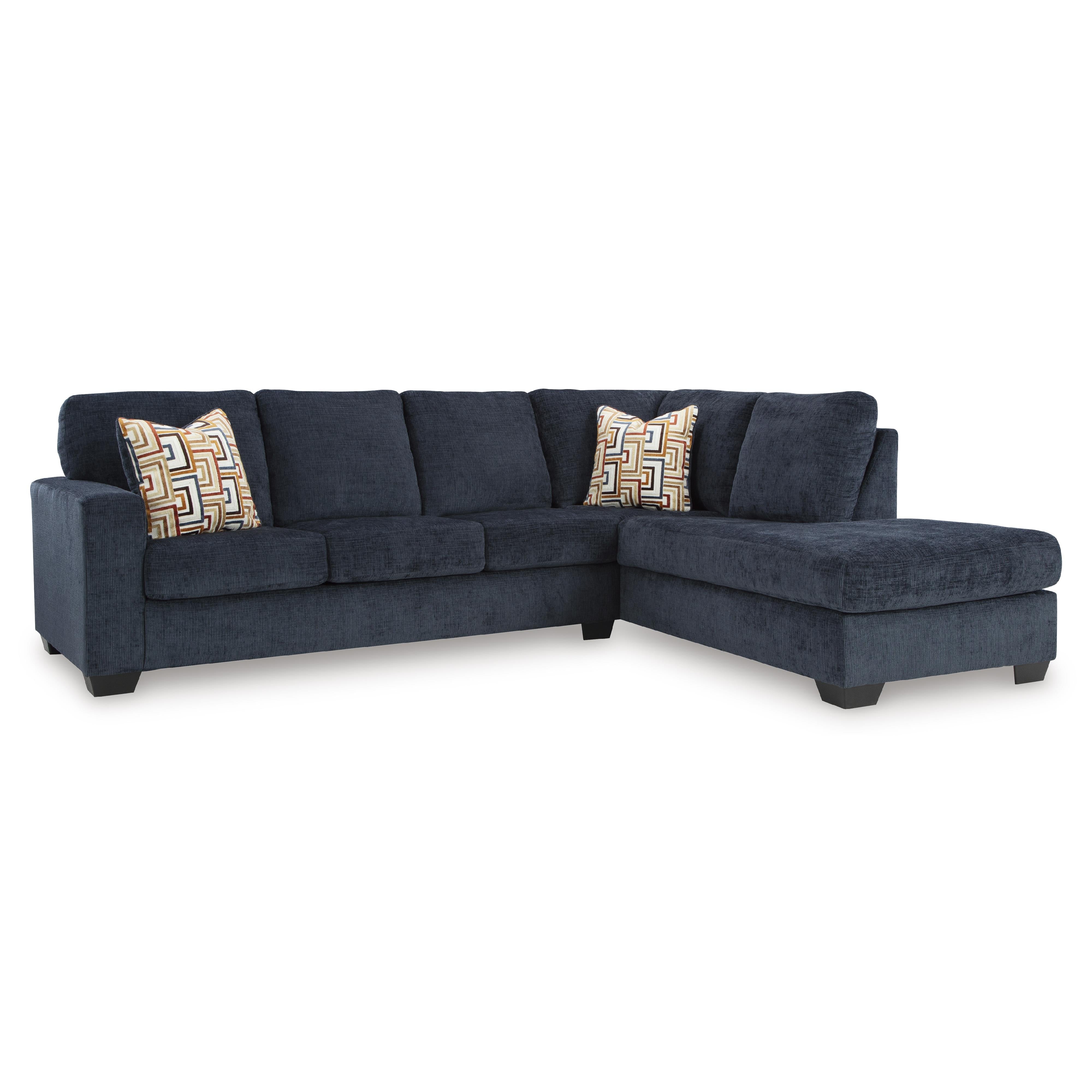  Manufacturer Color_Ink --  Signature Design by Ashley Aviemore Fabric 2 pc Sectional IMAGE 1