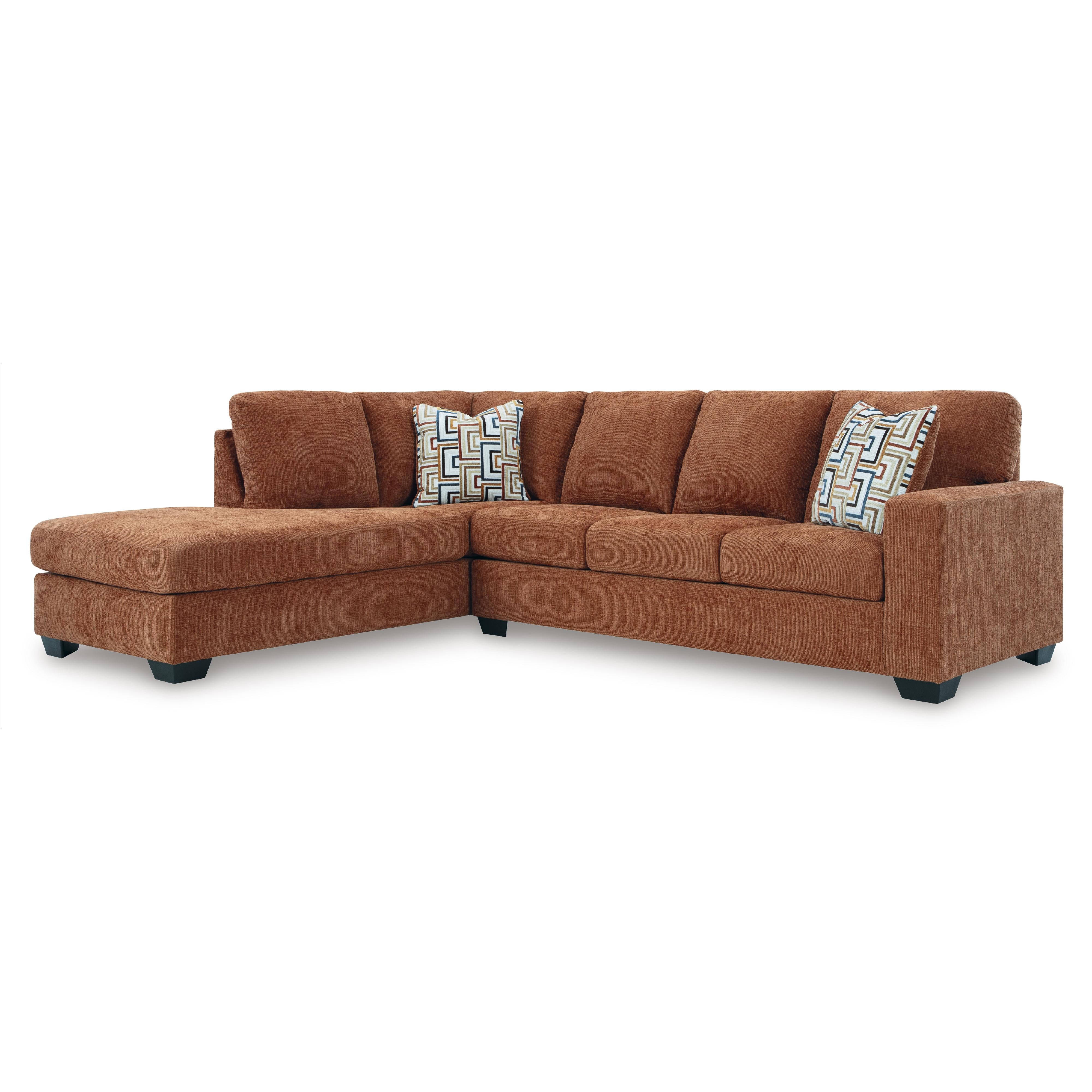  Manufacturer Color_Spice --  Aviemore 24304S1 2 pc Sectional with Chaise IMAGE 1