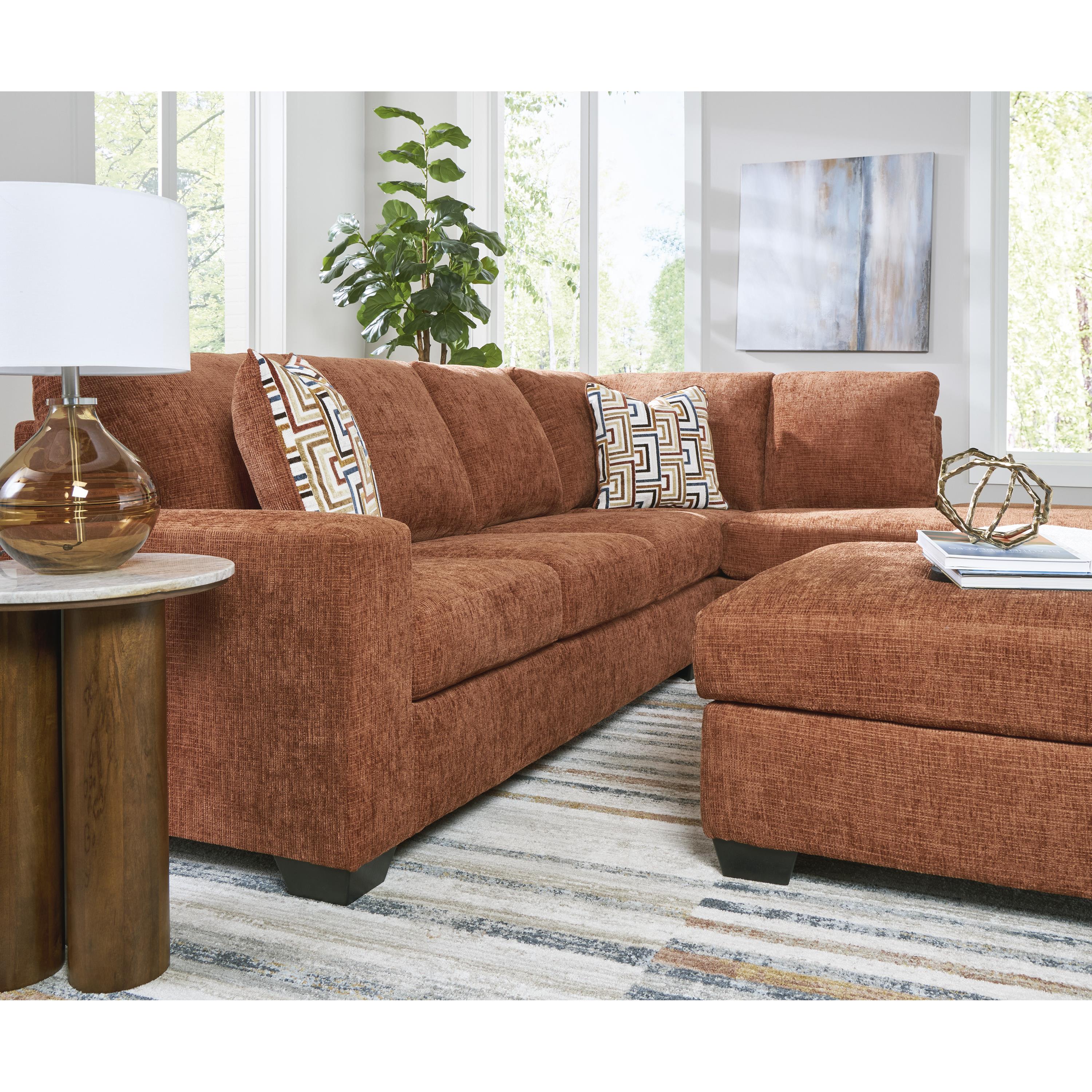  Manufacturer Color_Spice --  Aviemore 24304S2 2 pc Sectional with Chaise IMAGE 6