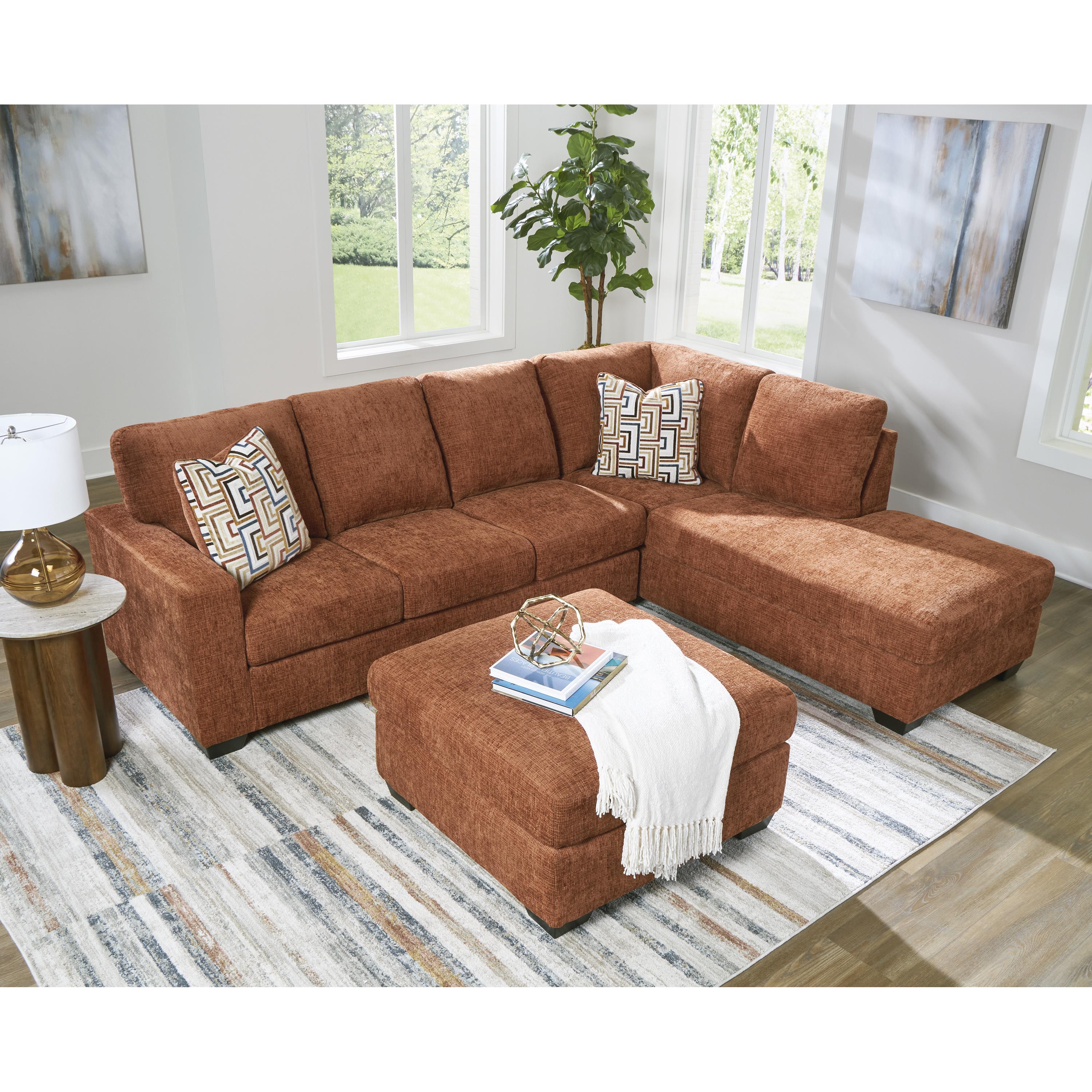  Manufacturer Color_Spice --  Aviemore 24304S2 2 pc Sectional with Chaise IMAGE 7