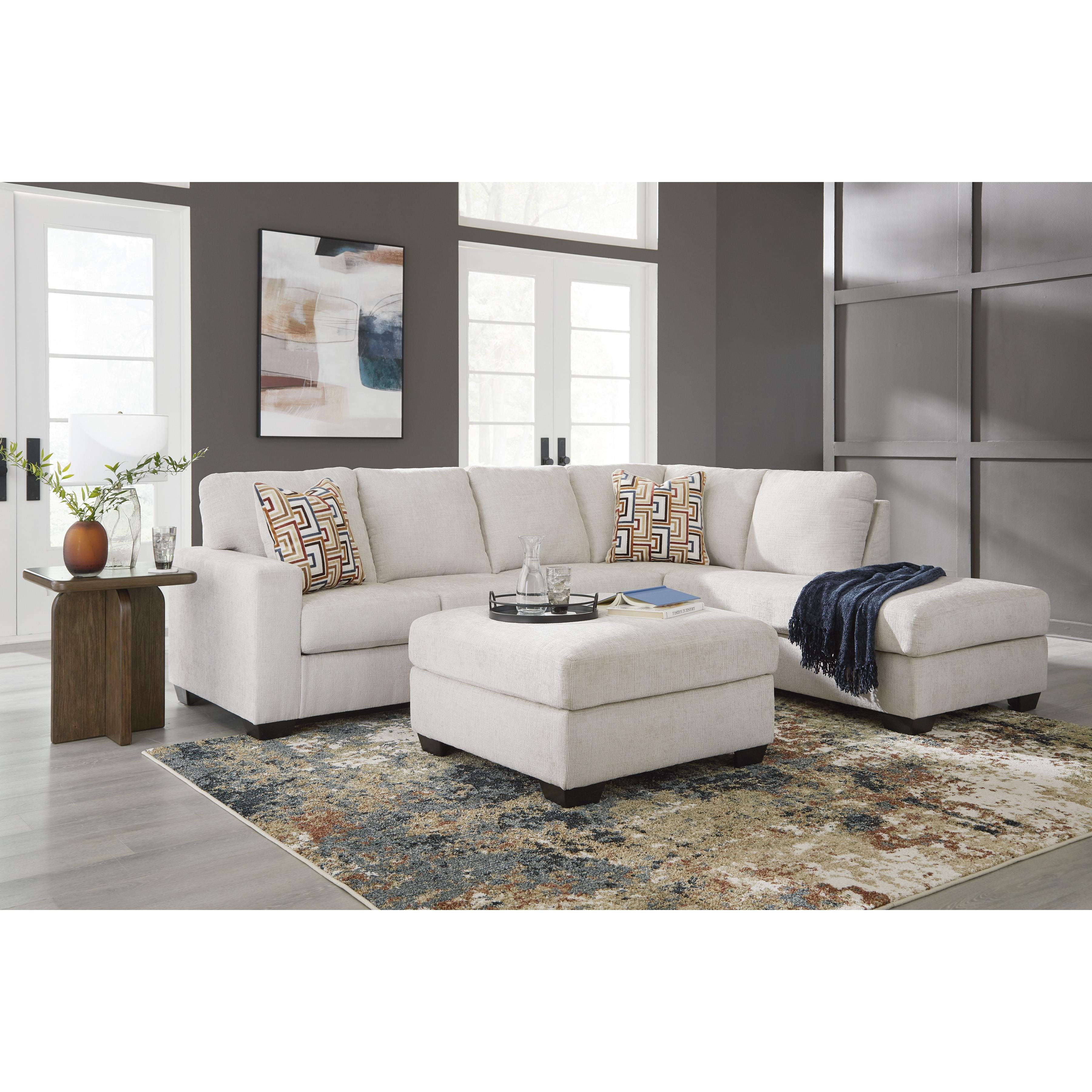  Manufacturer Color_Stone --  Aviemore 2430508 Oversized Accent Ottoman IMAGE 4