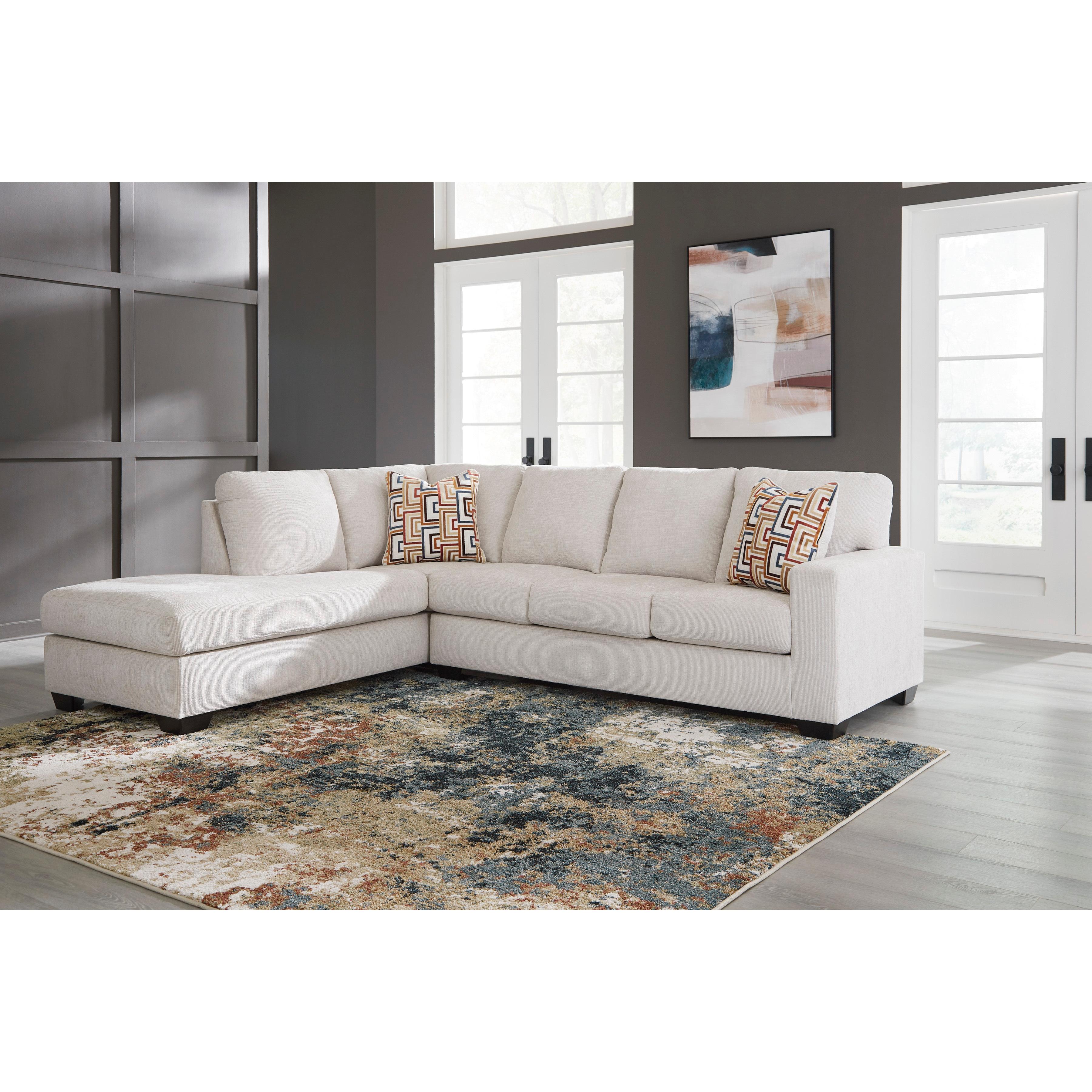  Manufacturer Color_Stone --  Aviemore 24305S1 2 pc Sectional with Chaise IMAGE 3