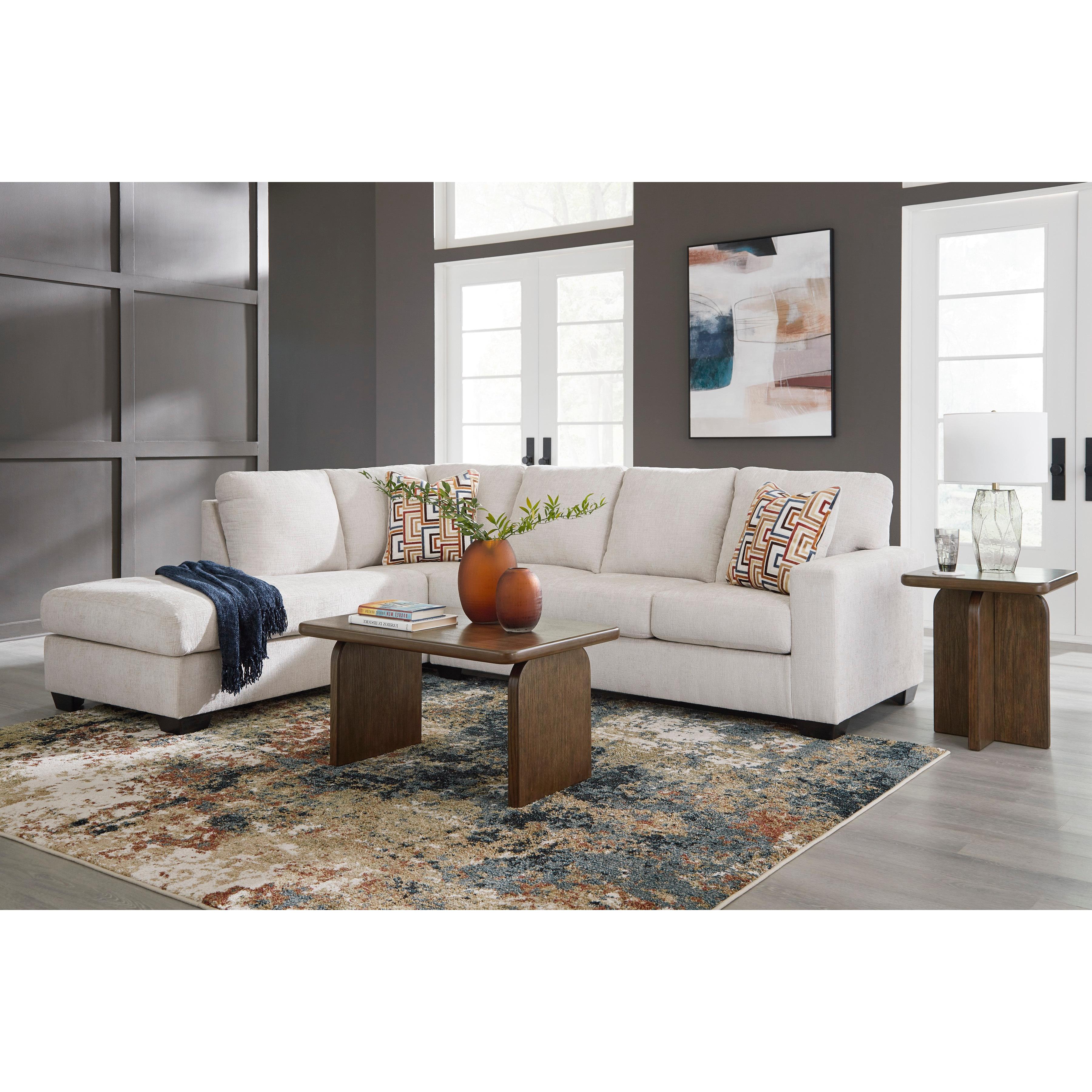  Manufacturer Color_Stone --  Aviemore 24305S1 2 pc Sectional with Chaise IMAGE 5