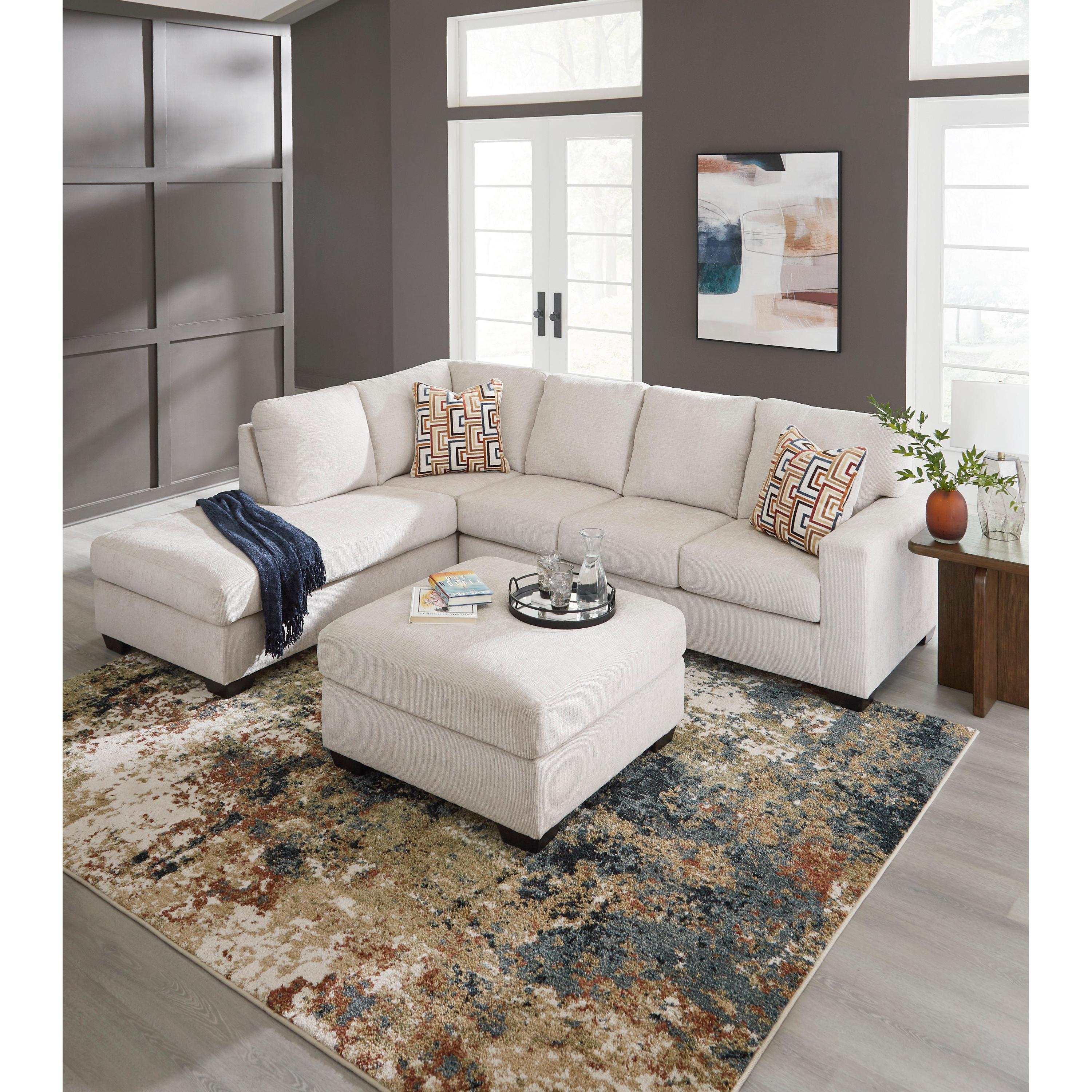 Manufacturer Color_Stone --  Aviemore 24305S1 2 pc Sectional with Chaise IMAGE 7