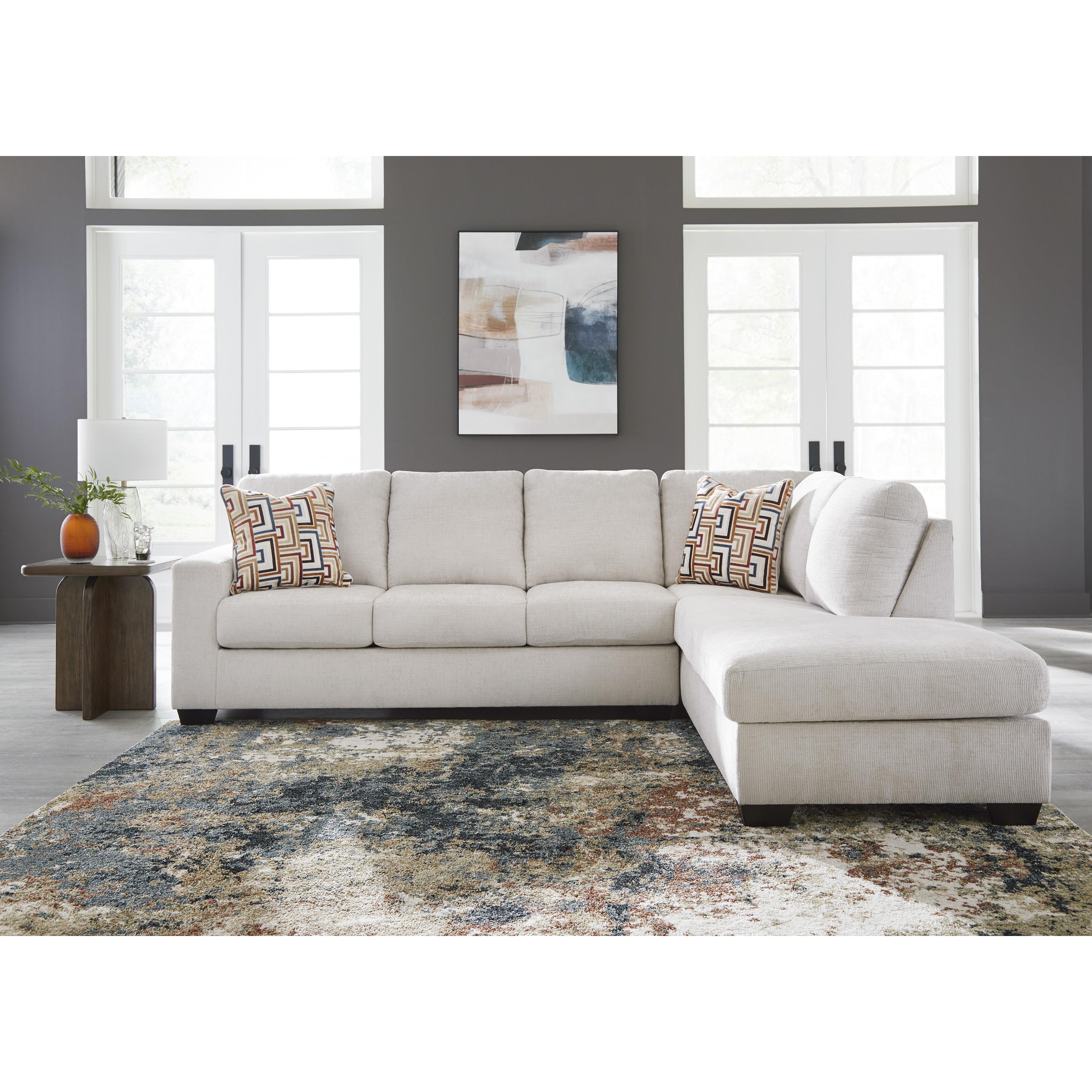  Manufacturer Color_Stone --  Aviemore 24305S2 2 pc Sectional with Chaise IMAGE 4
