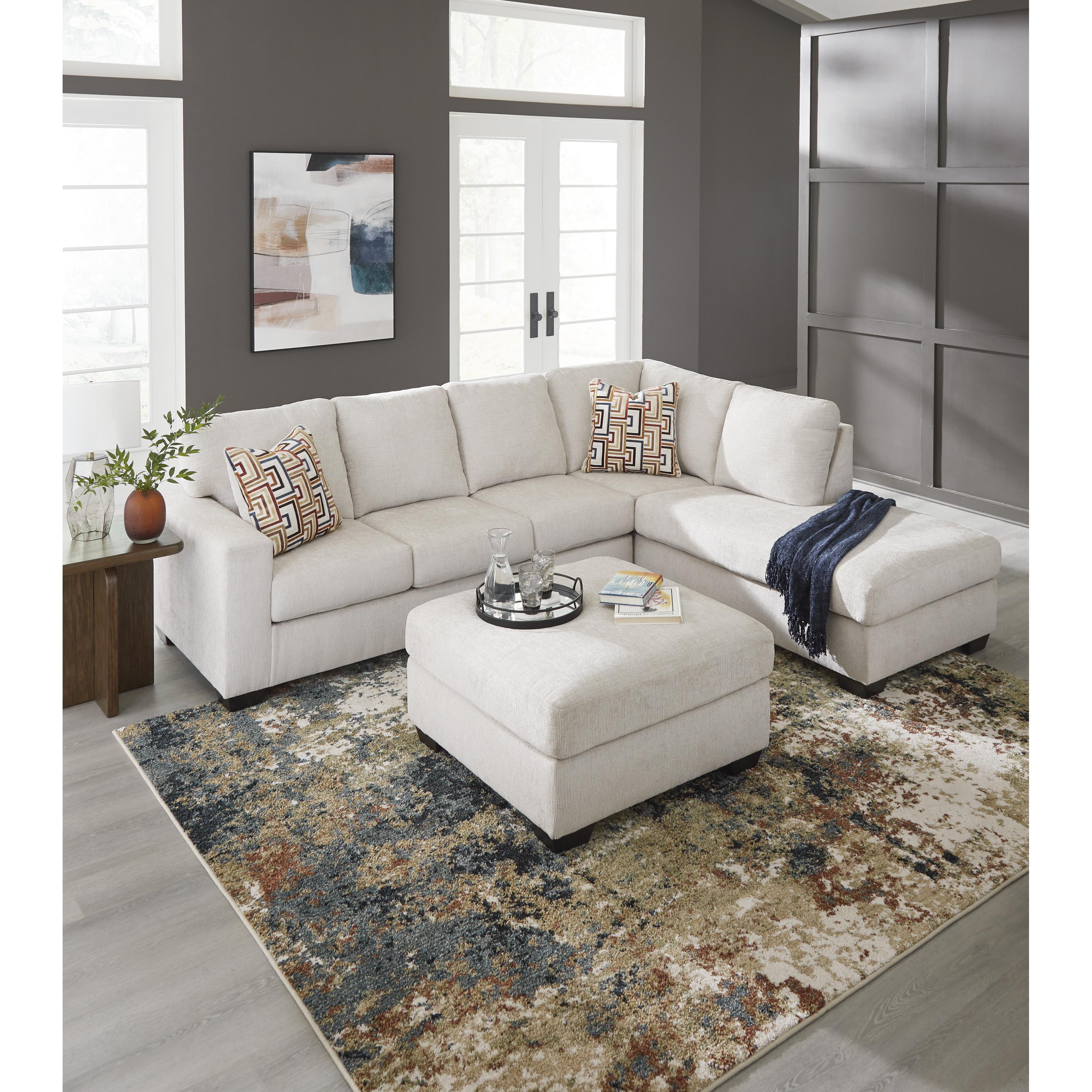  Manufacturer Color_Stone --  Aviemore 24305S2 2 pc Sectional with Chaise IMAGE 7