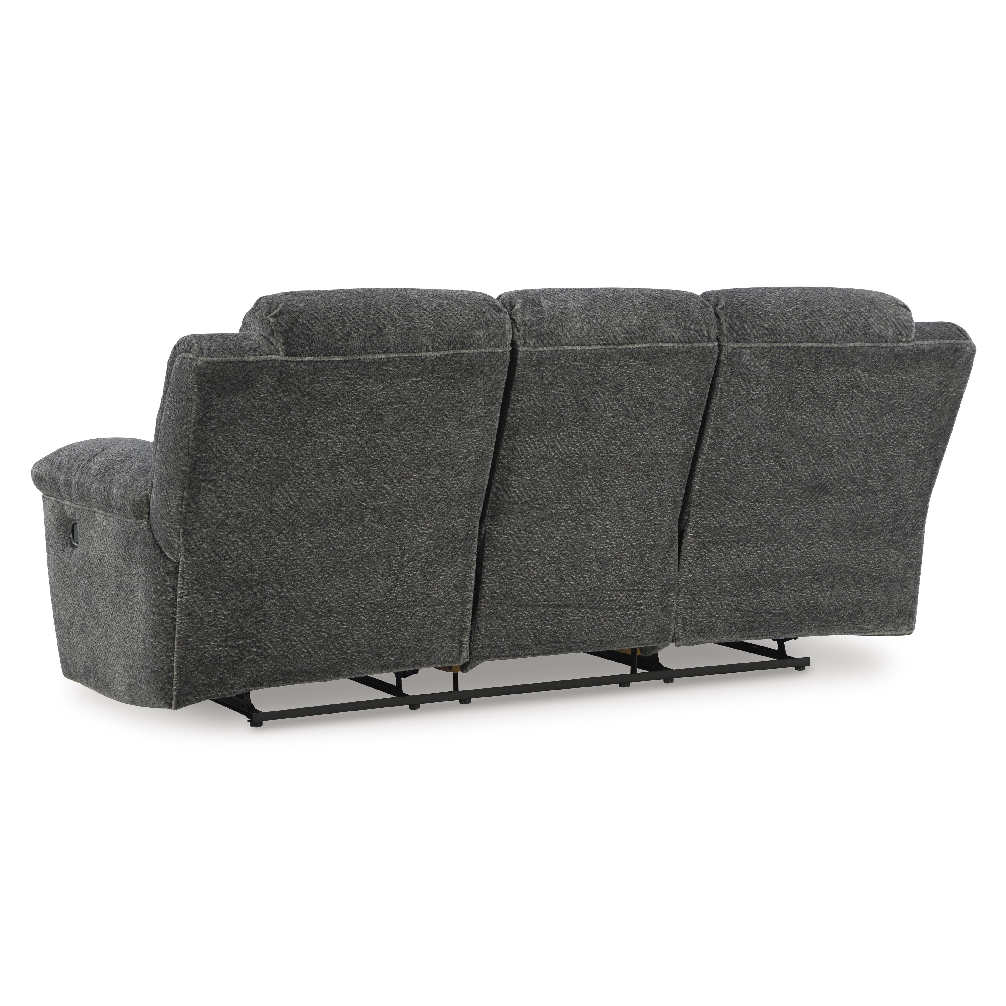  Manufacturer Color_Graphite --  Signature Design by Ashley Frohn Reclining Fabric Sofa IMAGE 4