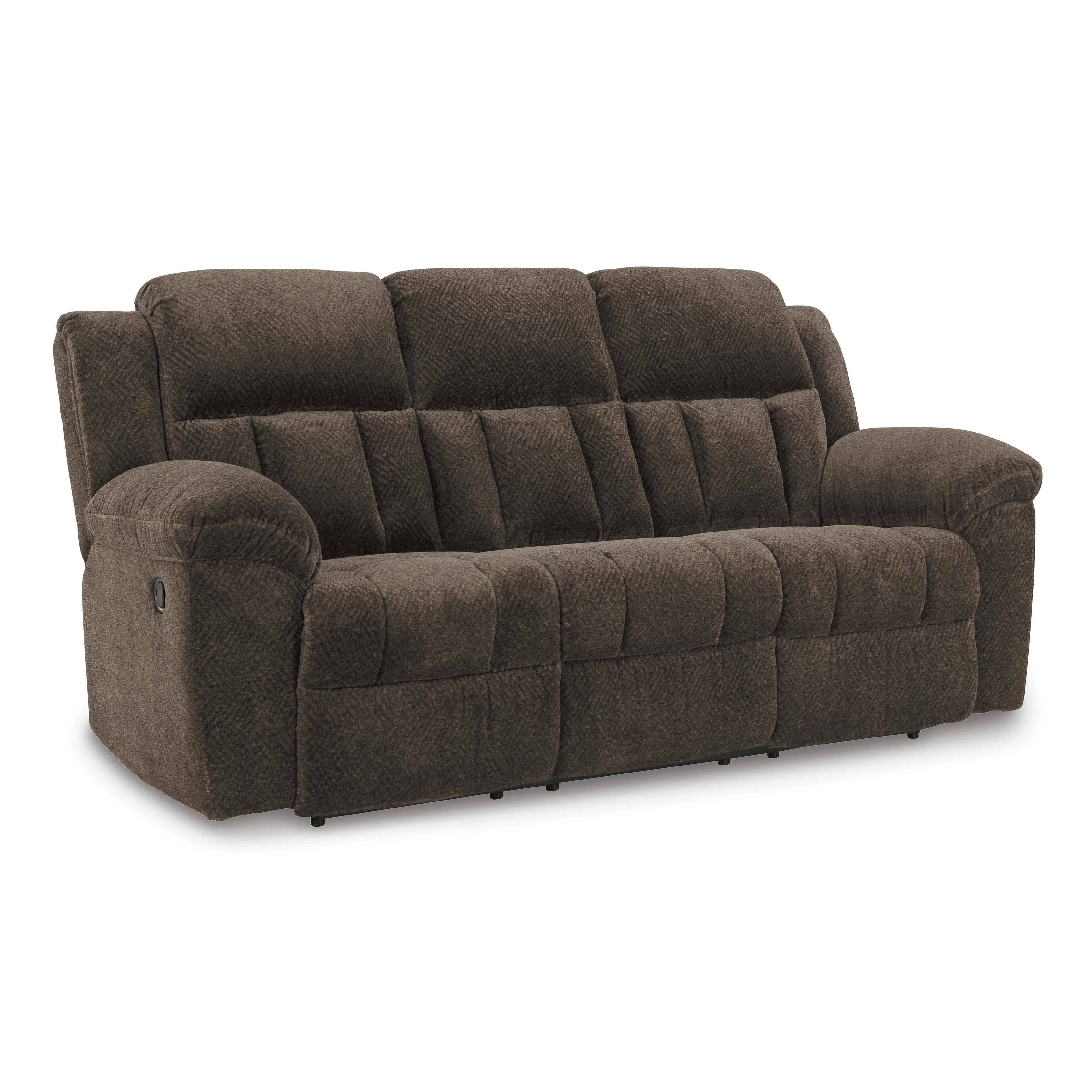  Manufacturer Color_Chocolate --  Frohn 3740788 Reclining Sofa IMAGE 1