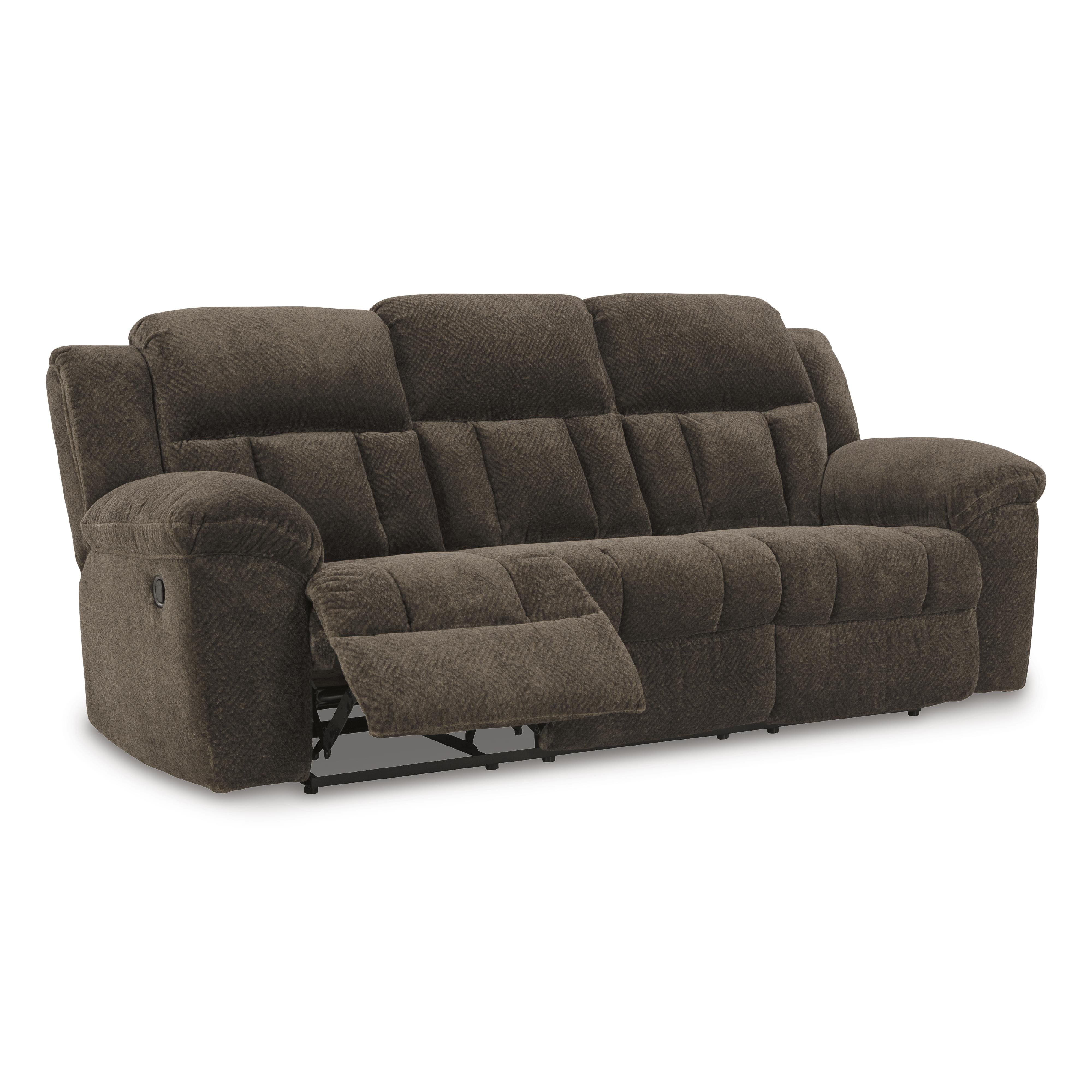  Manufacturer Color_Chocolate --  Frohn 3740788 Reclining Sofa IMAGE 2