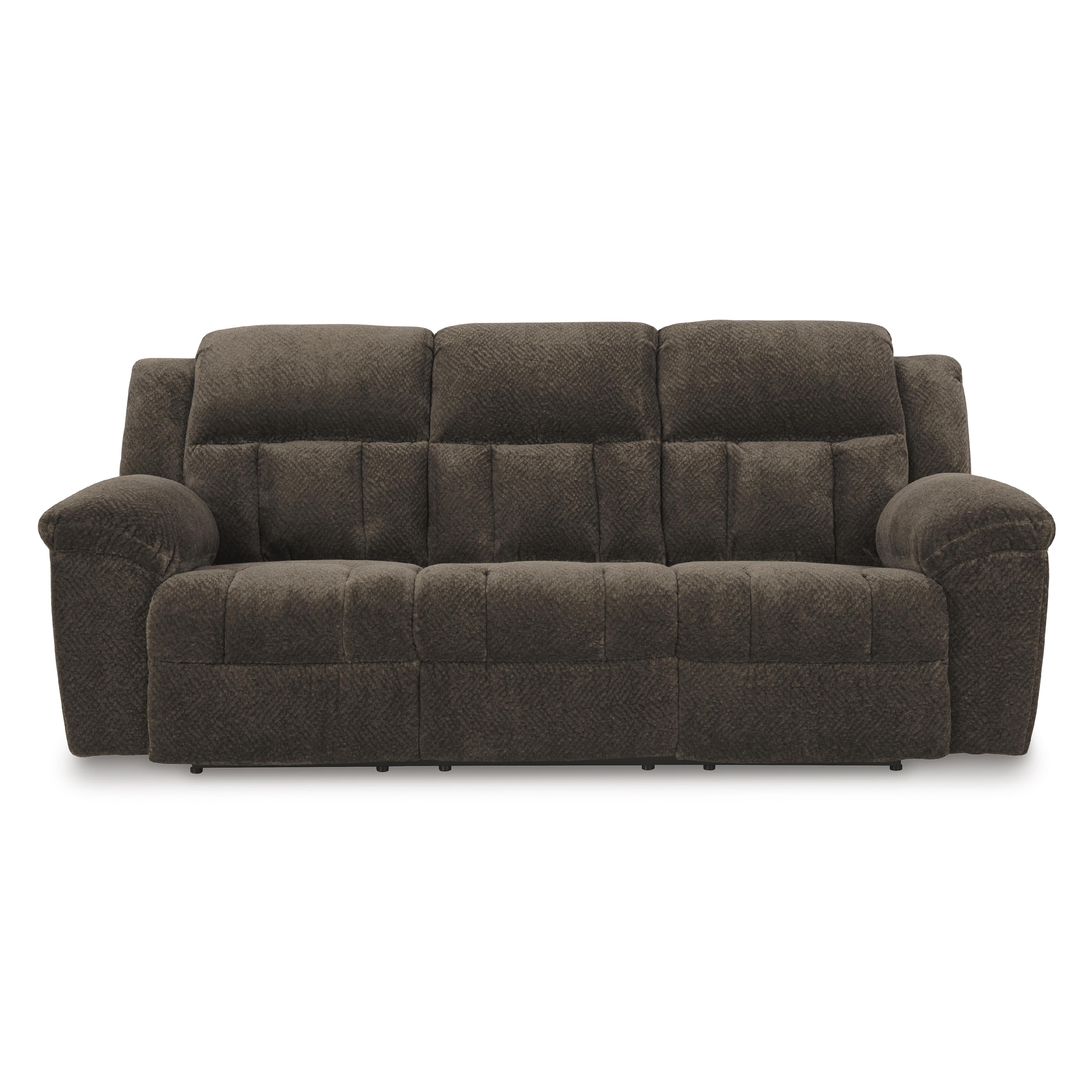  Manufacturer Color_Chocolate --  Frohn 3740788 Reclining Sofa IMAGE 3