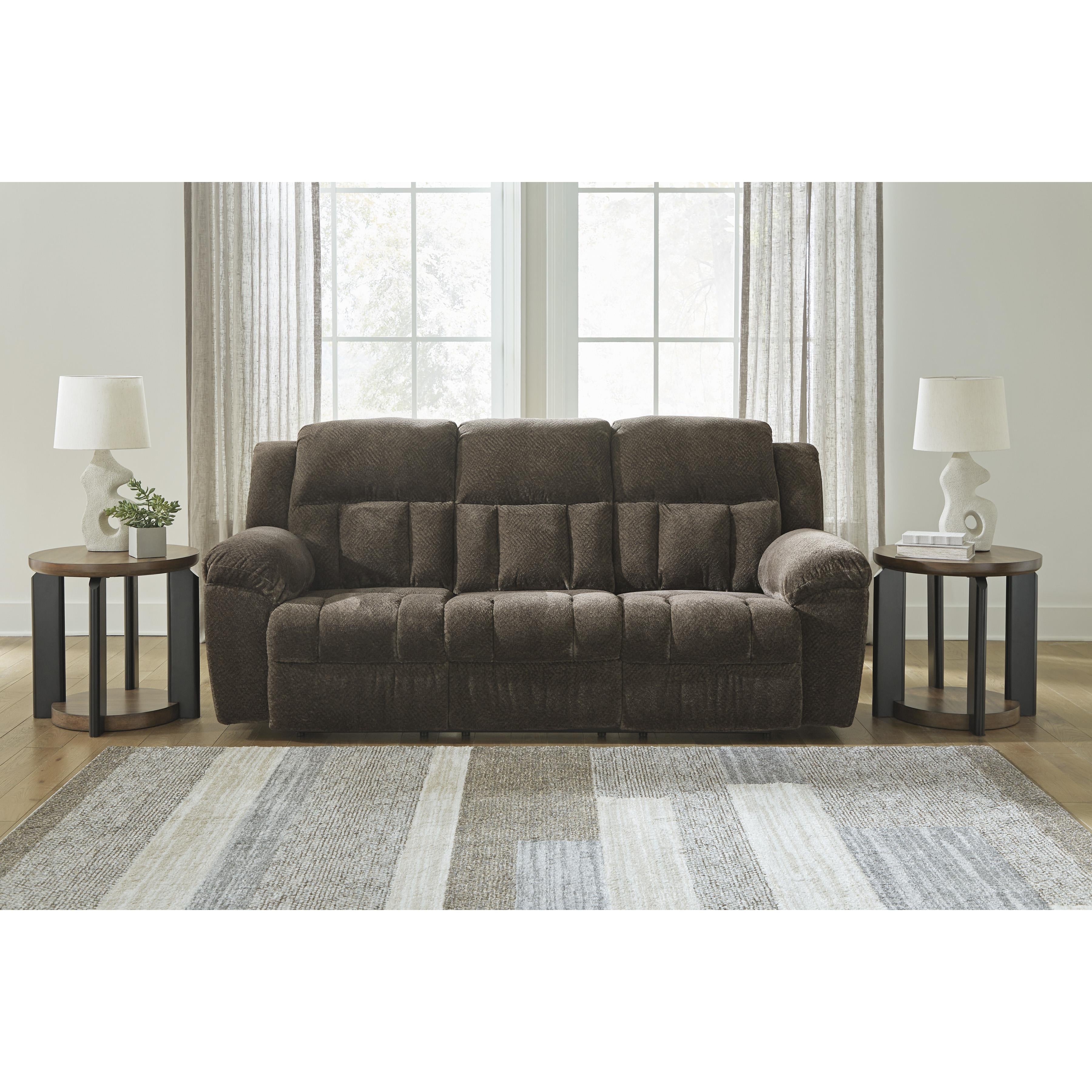  Manufacturer Color_Chocolate --  Frohn 3740788 Reclining Sofa IMAGE 6