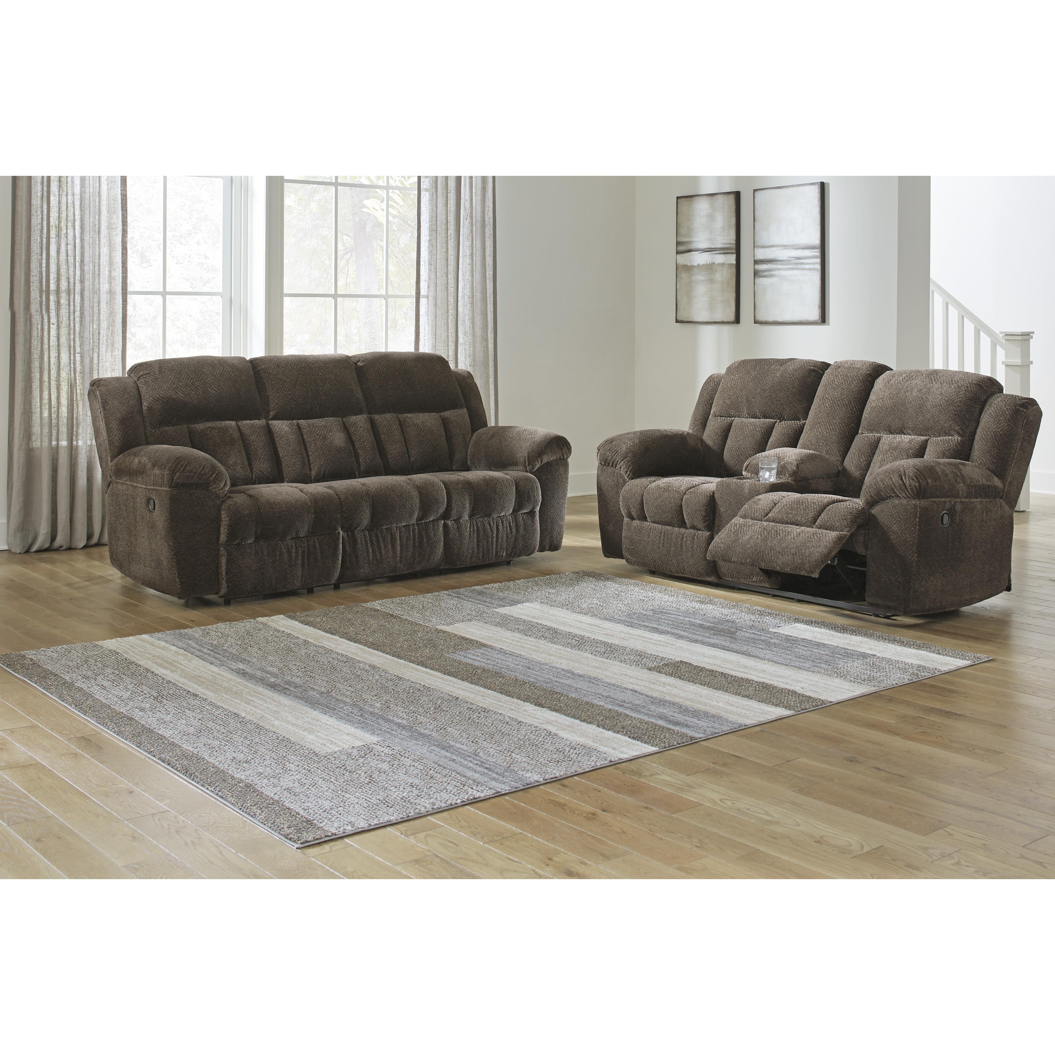  Manufacturer Color_Chocolate --  Frohn 3740788 Reclining Sofa IMAGE 8