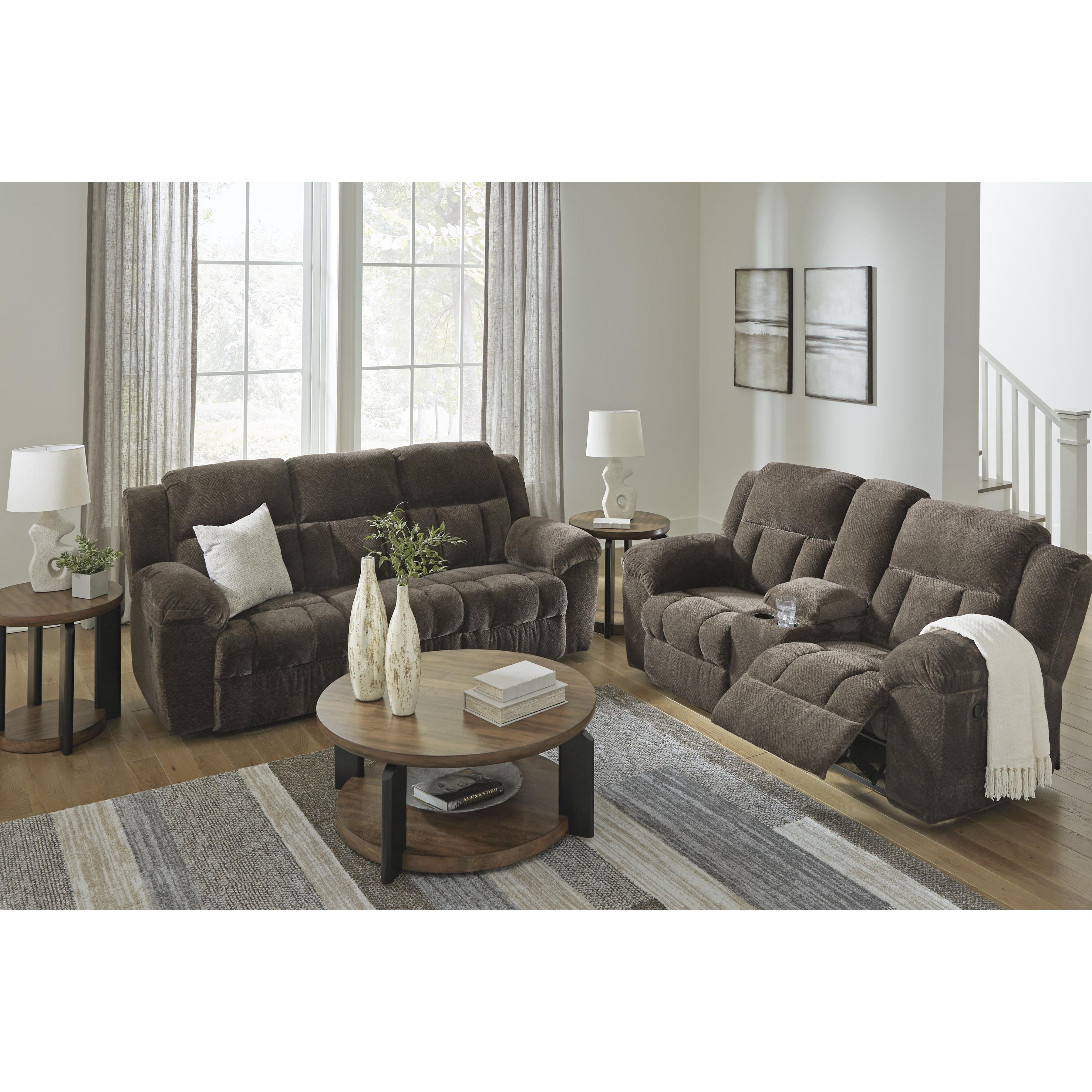  Manufacturer Color_Chocolate --  Frohn 3740788 Reclining Sofa IMAGE 9