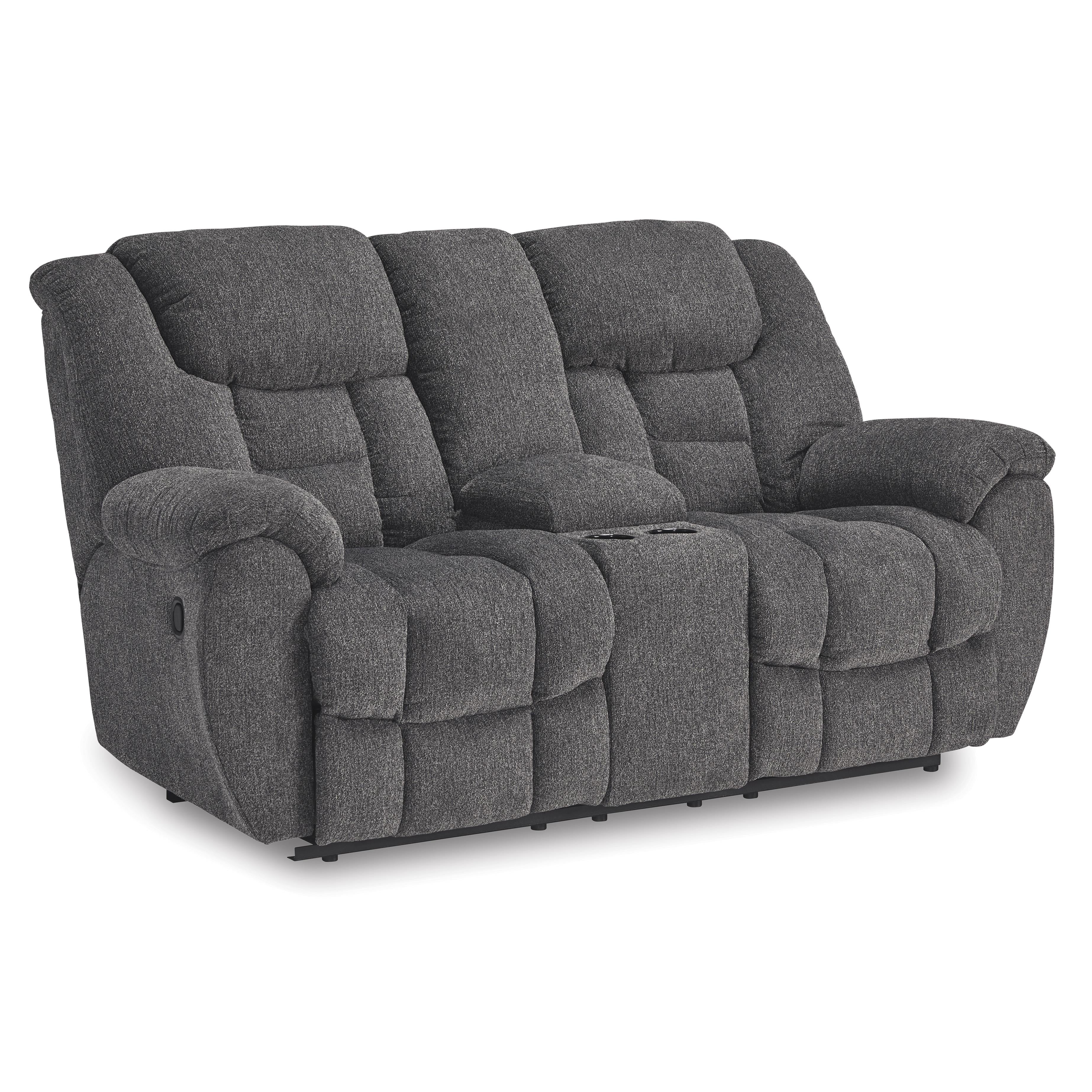  Signature Design by Ashley Foreside 3810494 Double Reclining Loveseat with Console IMAGE 1