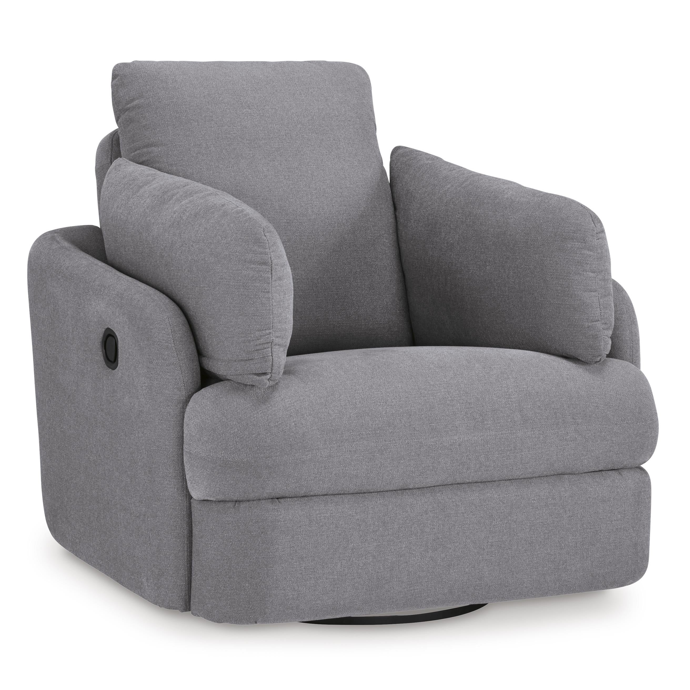  Manufacturer Color_Granite --  Modmax 9210461 Swivel Glider Recliner IMAGE 1