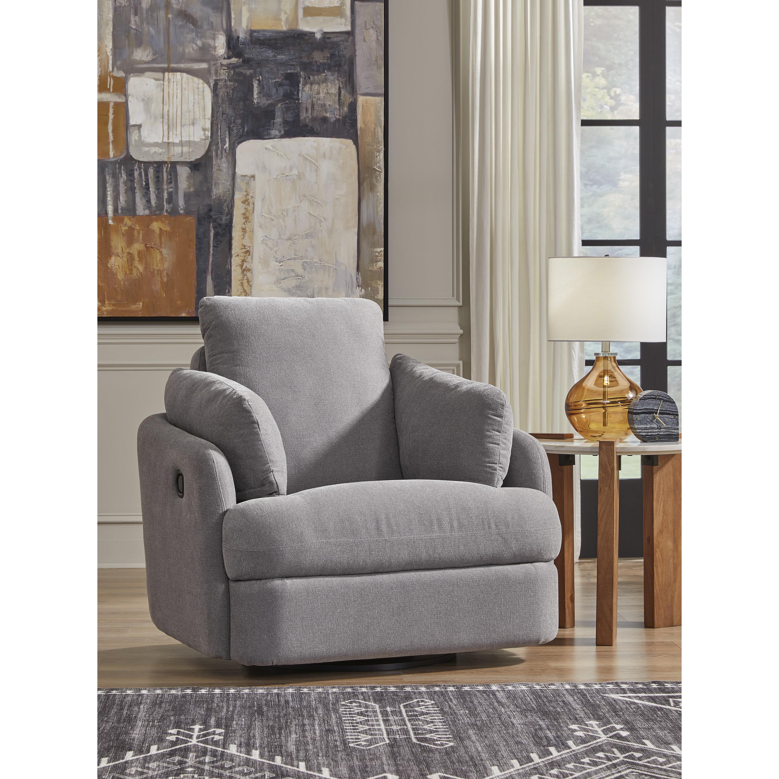  Manufacturer Color_Granite --  Modmax 9210461 Swivel Glider Recliner IMAGE 7