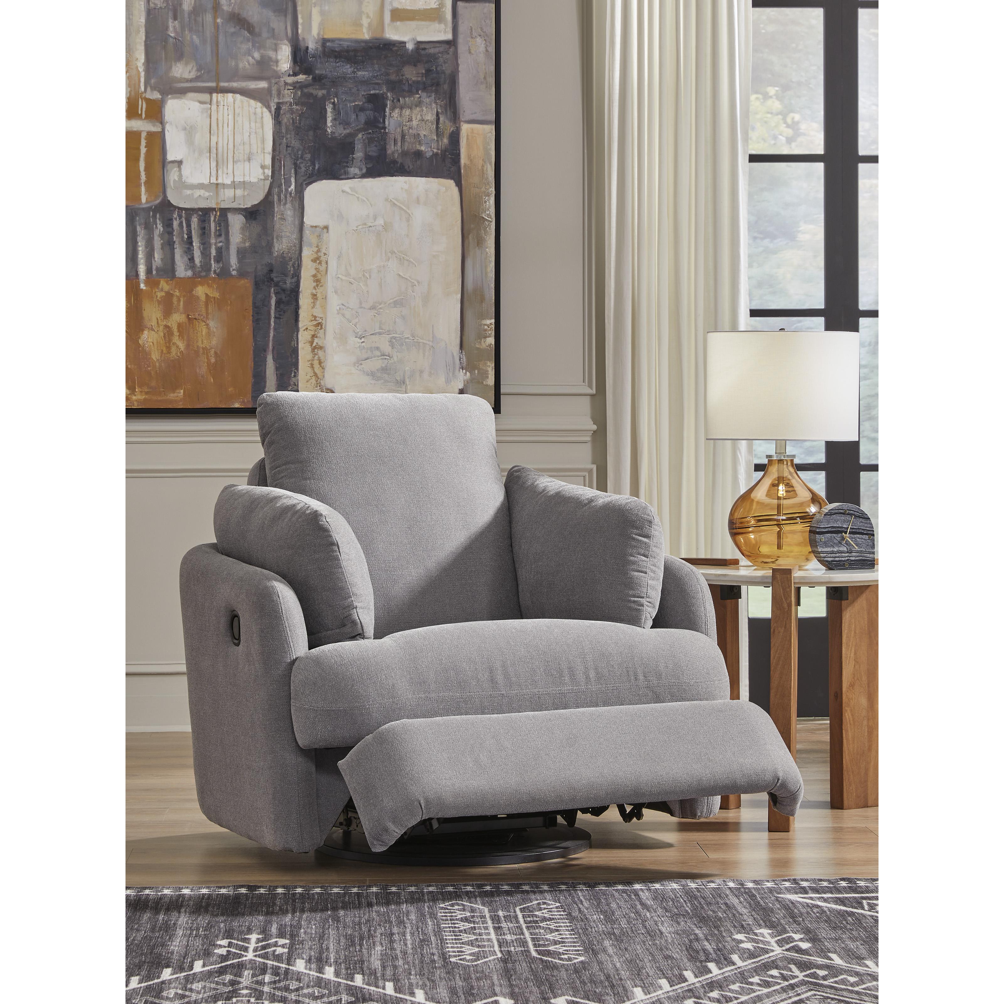  Manufacturer Color_Granite --  Modmax 9210461 Swivel Glider Recliner IMAGE 8