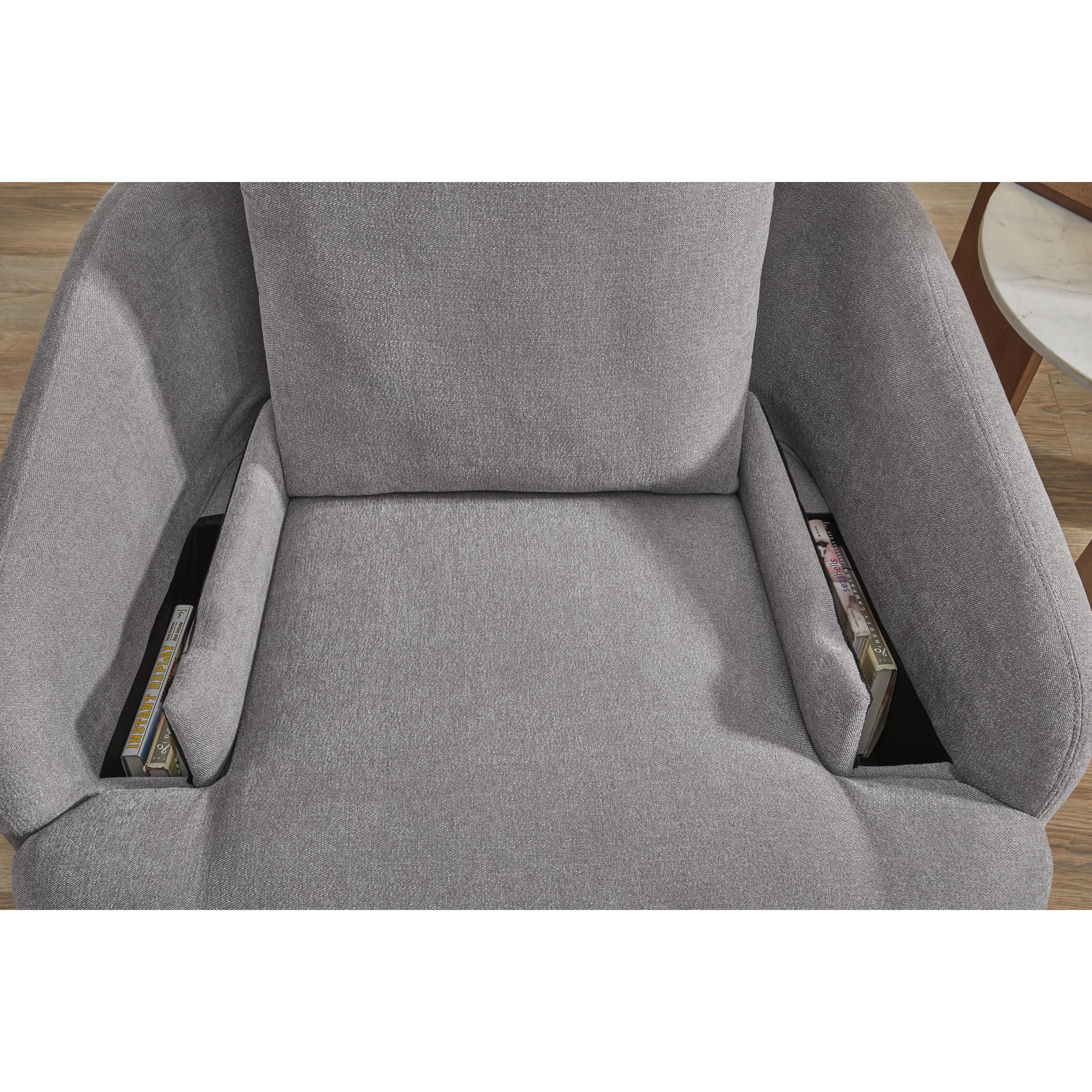  Manufacturer Color_Granite --  Modmax 9210461 Swivel Glider Recliner IMAGE 9
