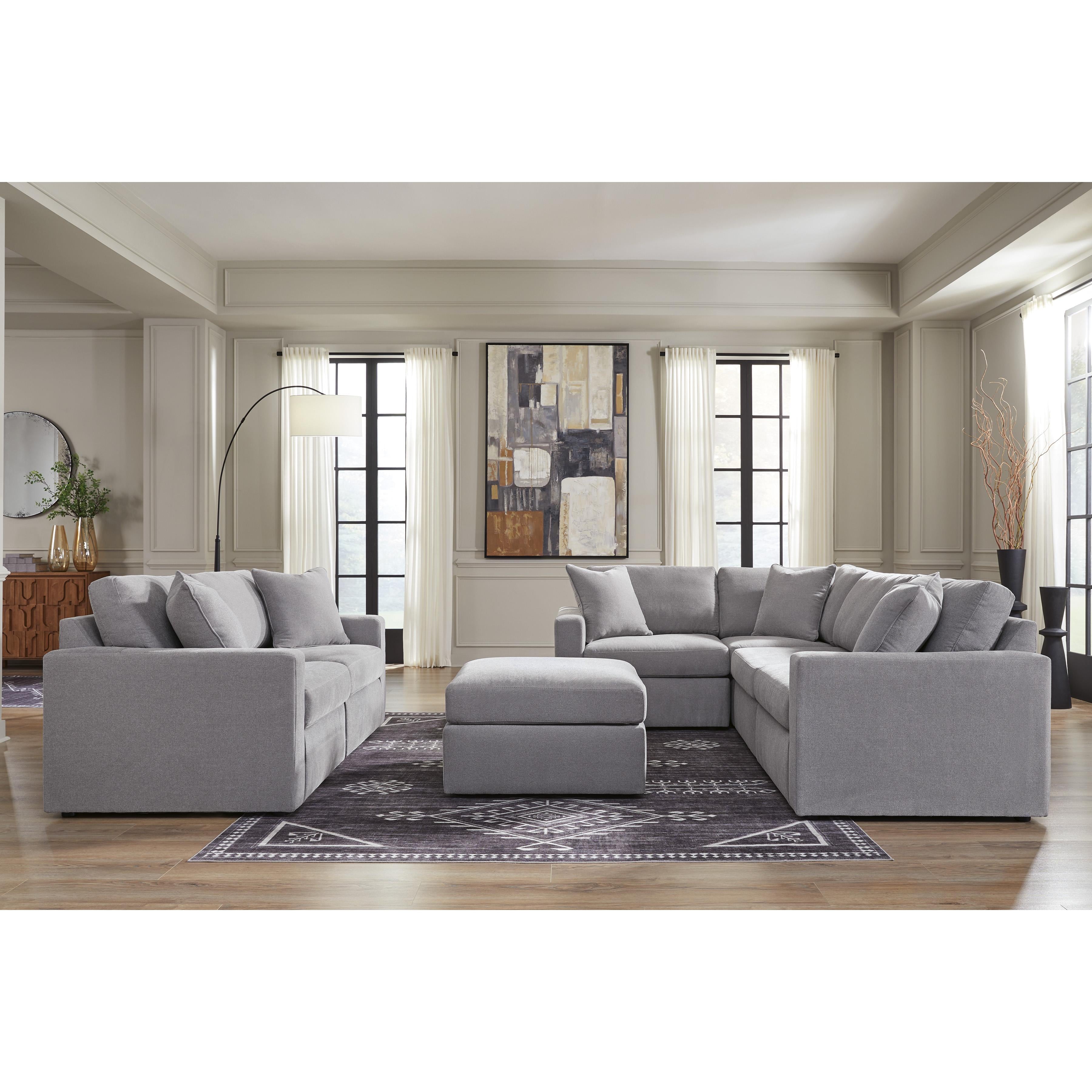  Manufacturer Color_Granite --  Modmax 92104S1 2 pc Loveseat IMAGE 4
