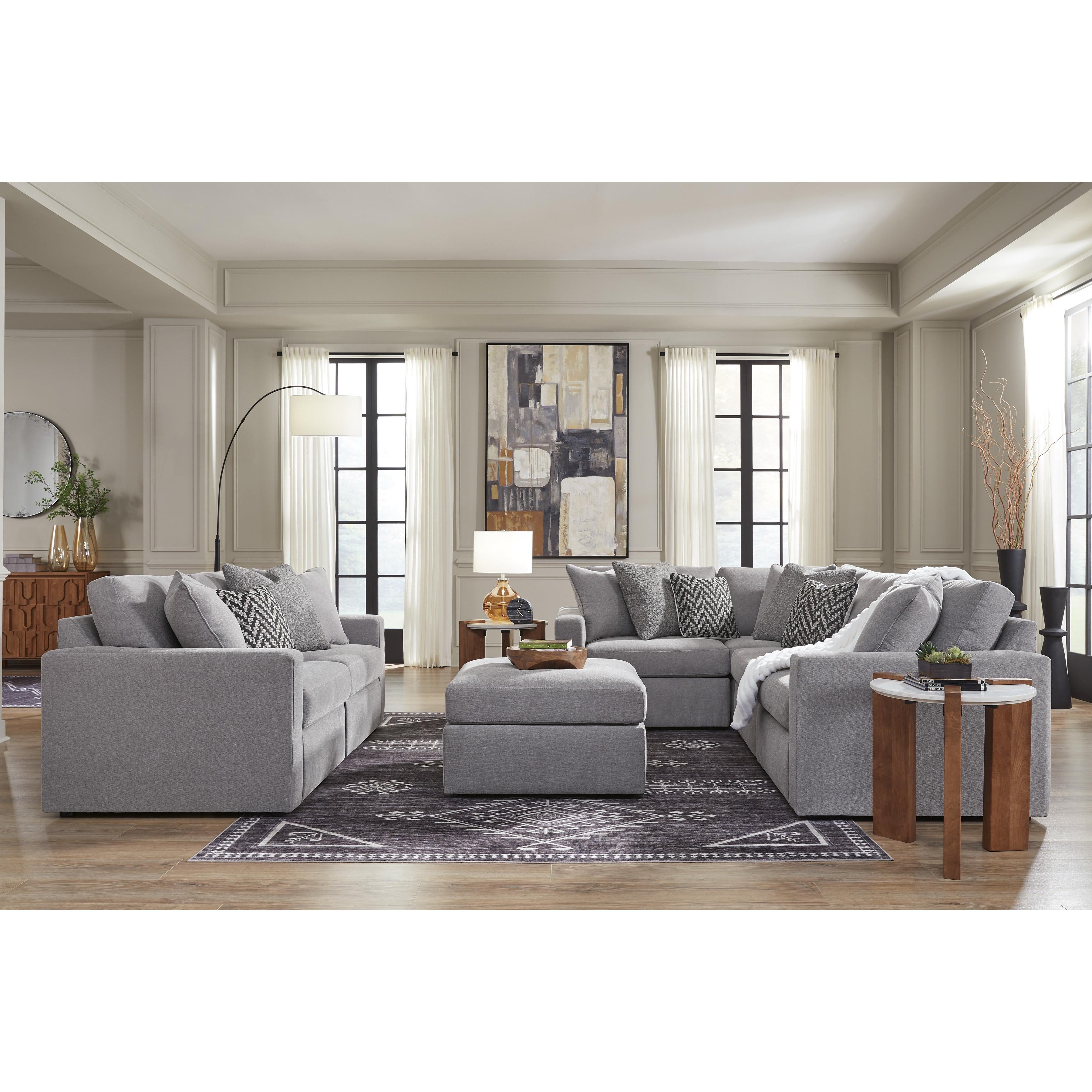 Manufacturer Color_Granite --  Modmax 92104S1 2 pc Loveseat IMAGE 6