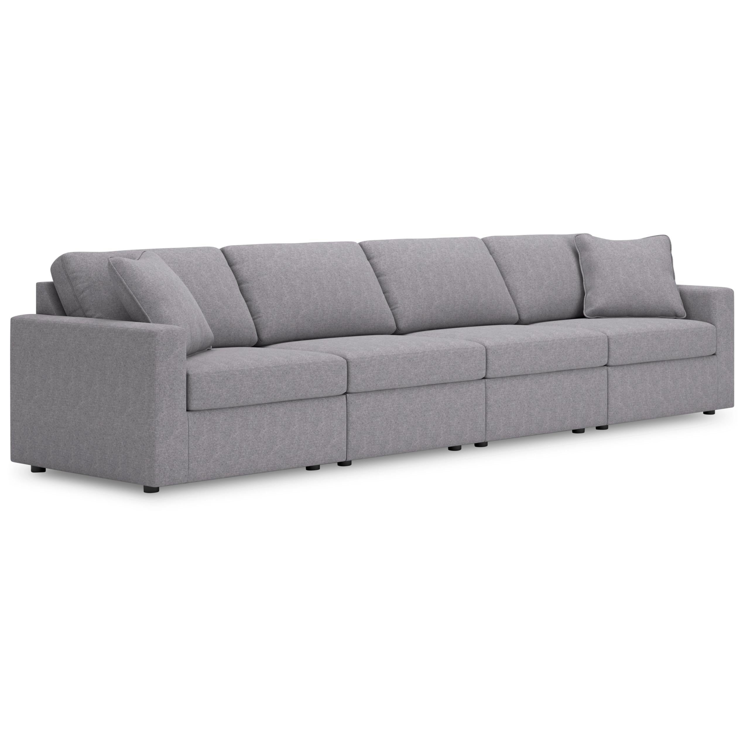  Manufacturer Color_Granite --  Modmax 92104S10 4 pc Sofa IMAGE 1