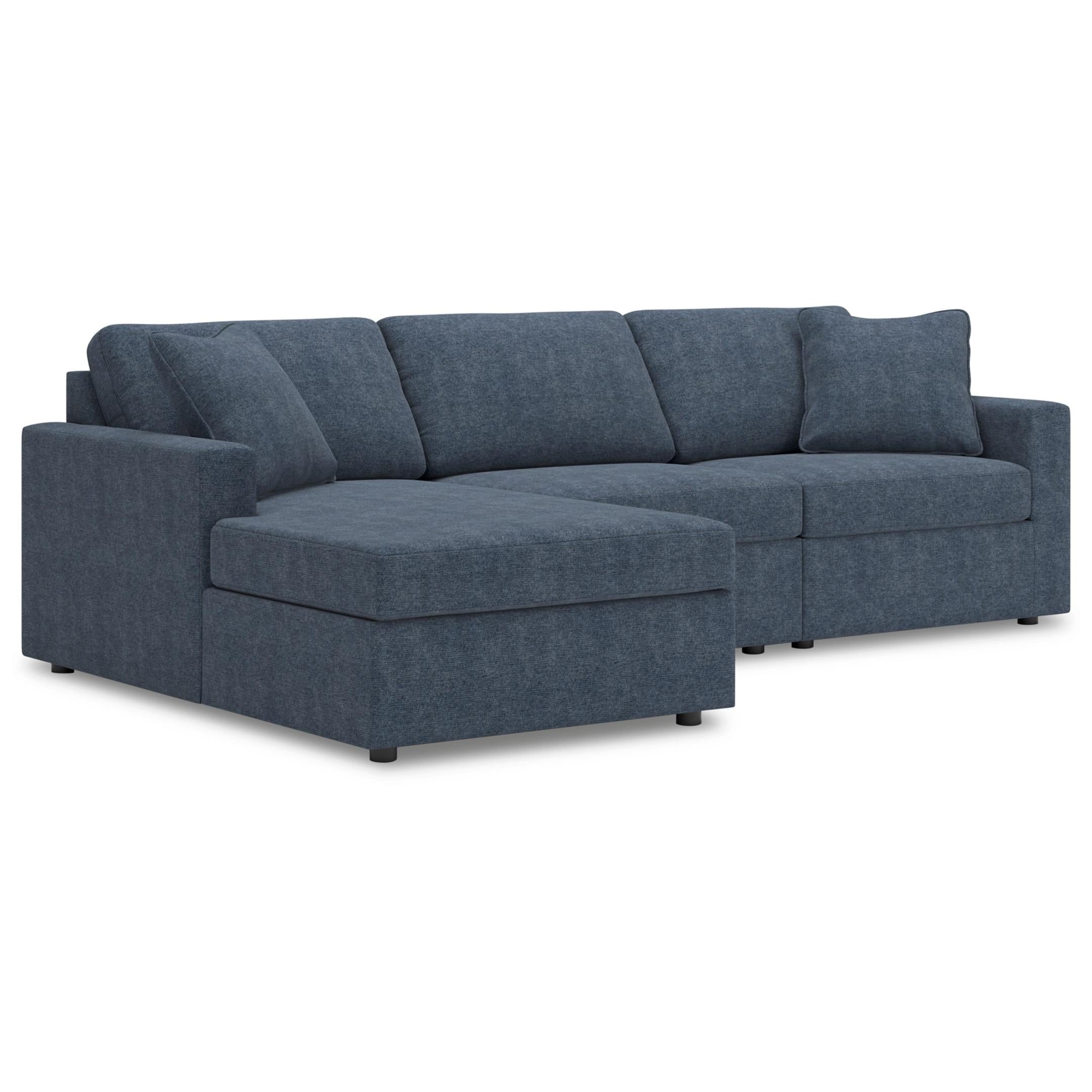  Manufacturer Color_Ink --  Modmax 92121S17 3 pc Sectional with Chaise IMAGE 1