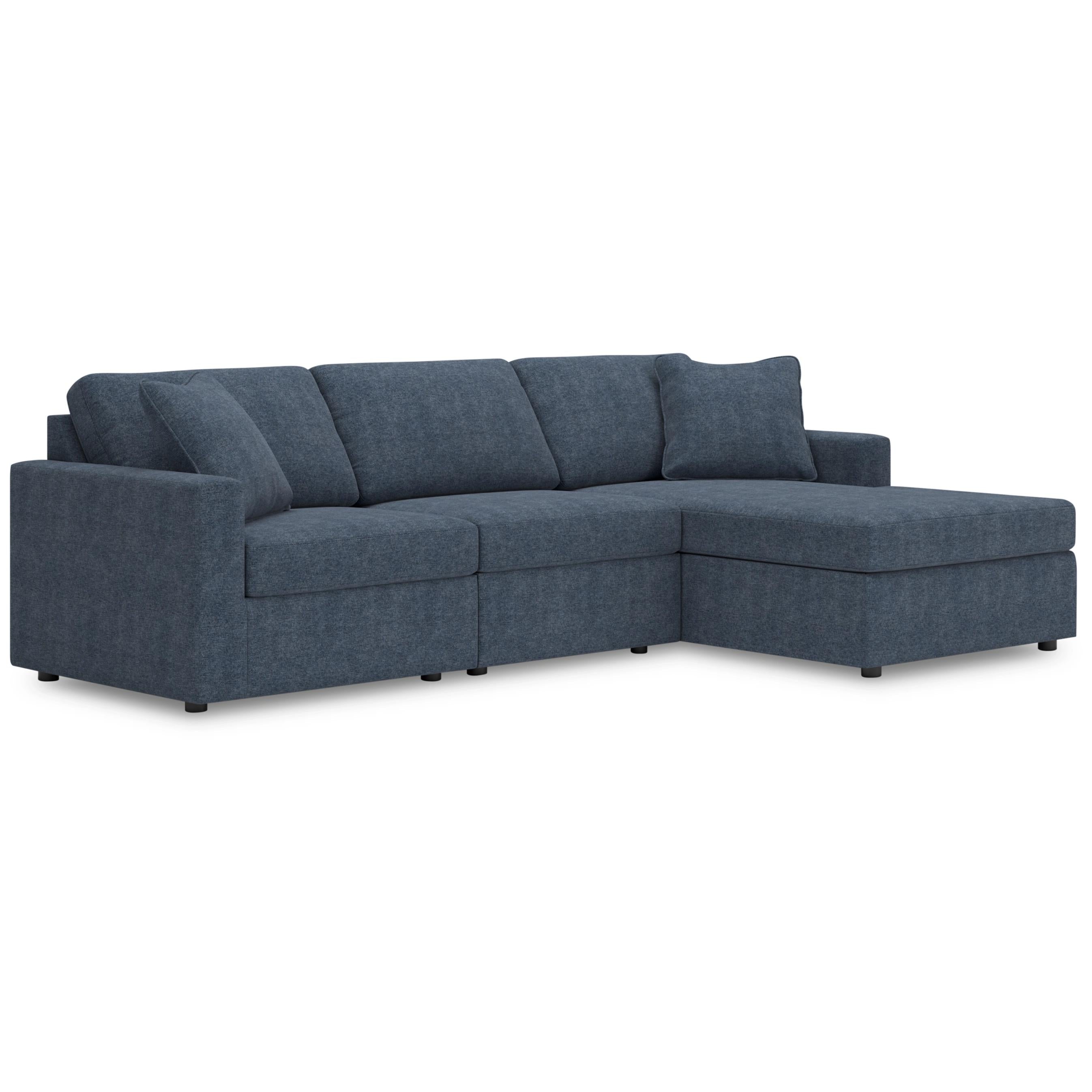  Manufacturer Color_Ink --  Modmax 92121S18 3 pc Sectional with Chaise IMAGE 1