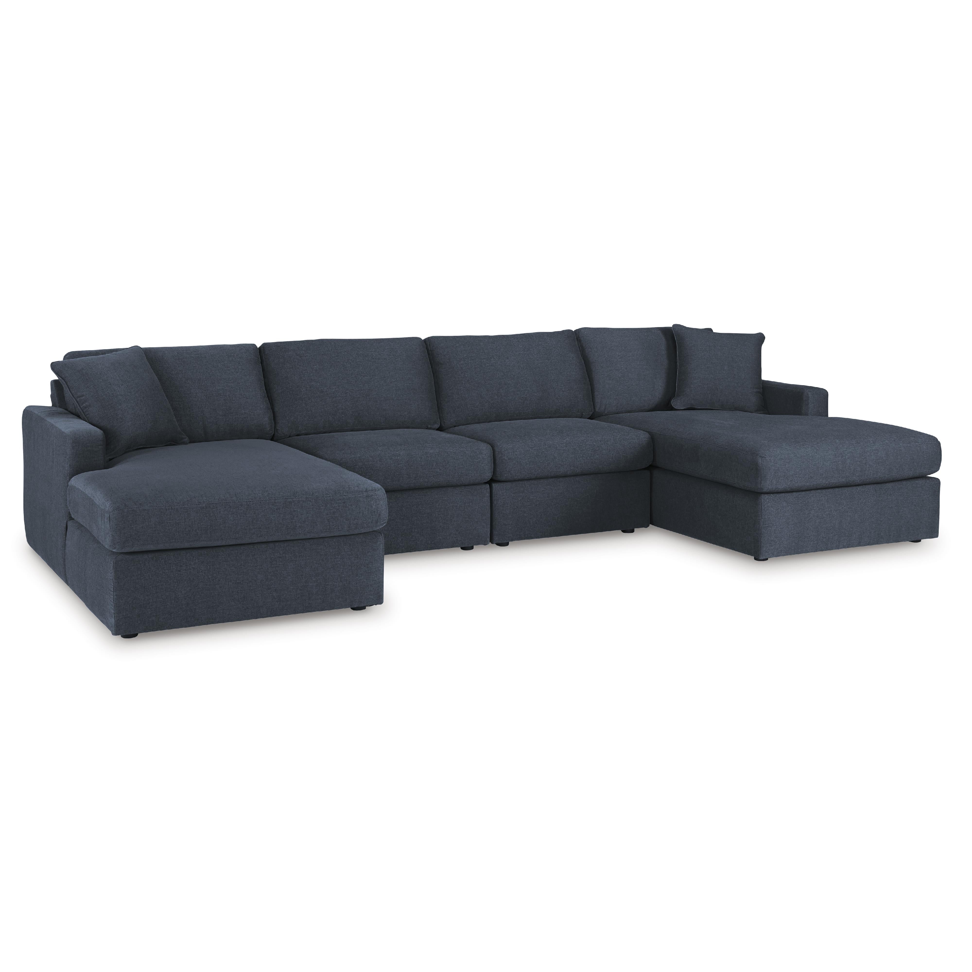  Manufacturer Color_Ink --  Modmax 92121S19 4 pc Double Chaise Sectional IMAGE 1