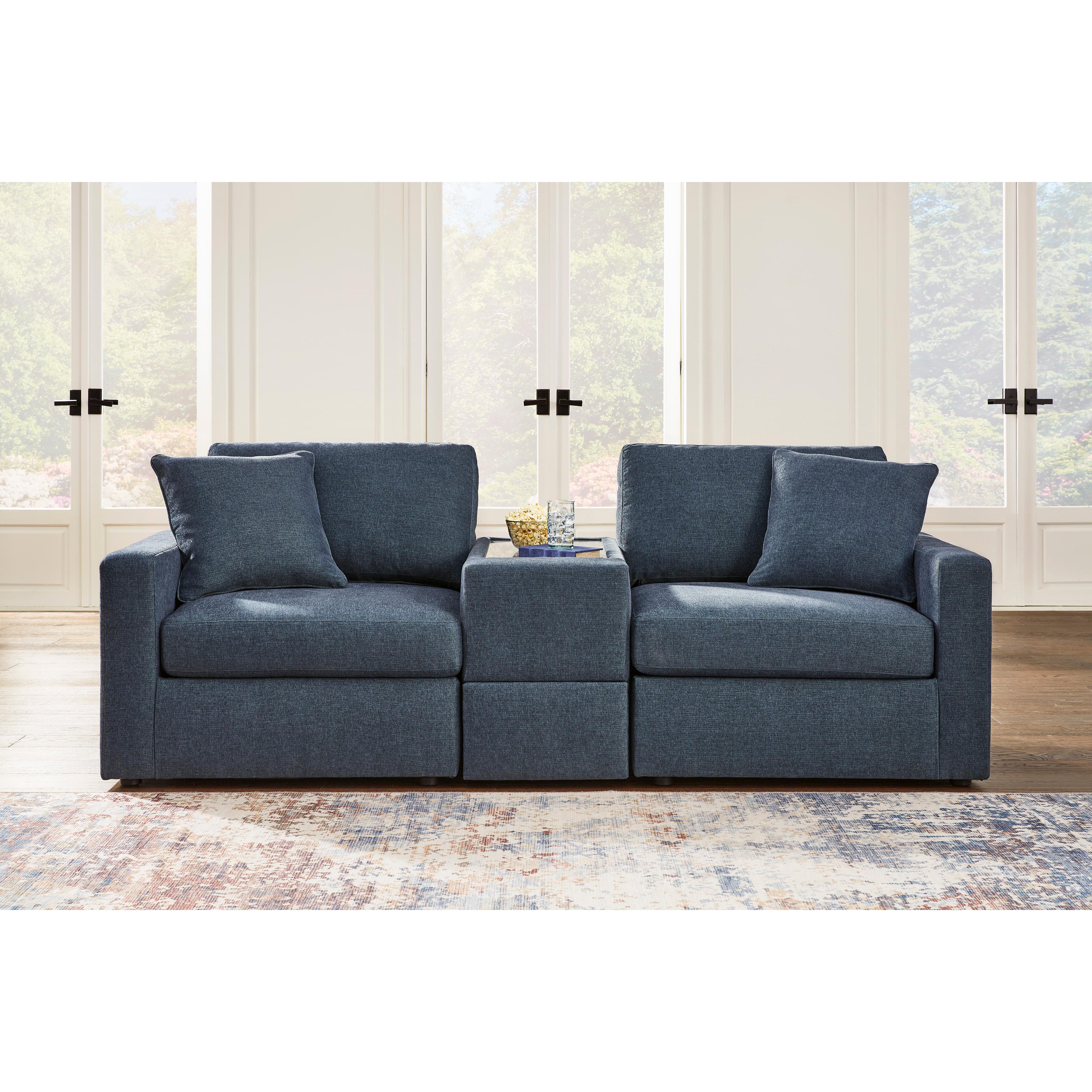  Manufacturer Color_Ink --  Modmax 92121S3 3 pc Sectional with Storage Console IMAGE 2