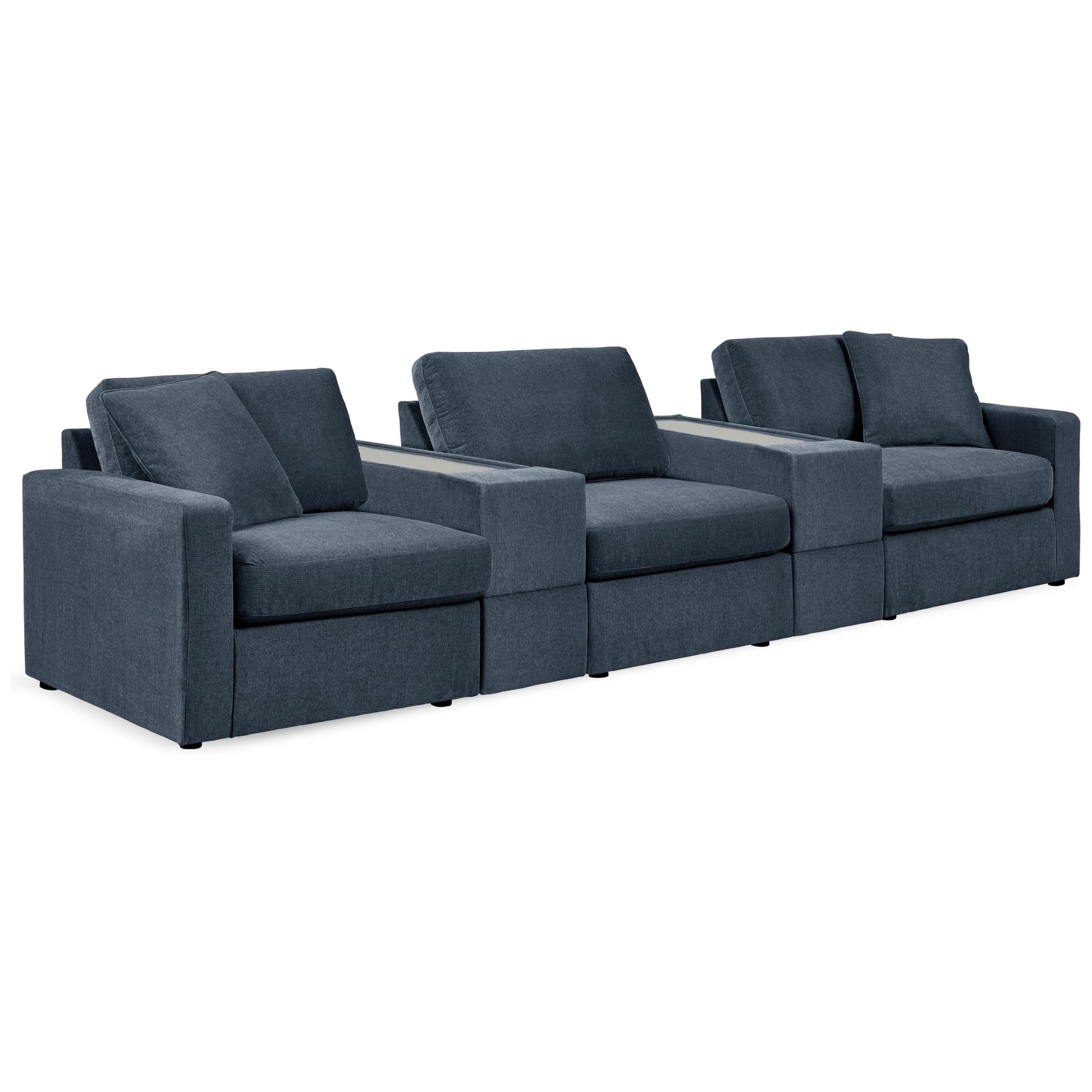  Manufacturer Color_Ink --  Modmax 92121S9 5 pc Sectional with Storage Consoles IMAGE 1