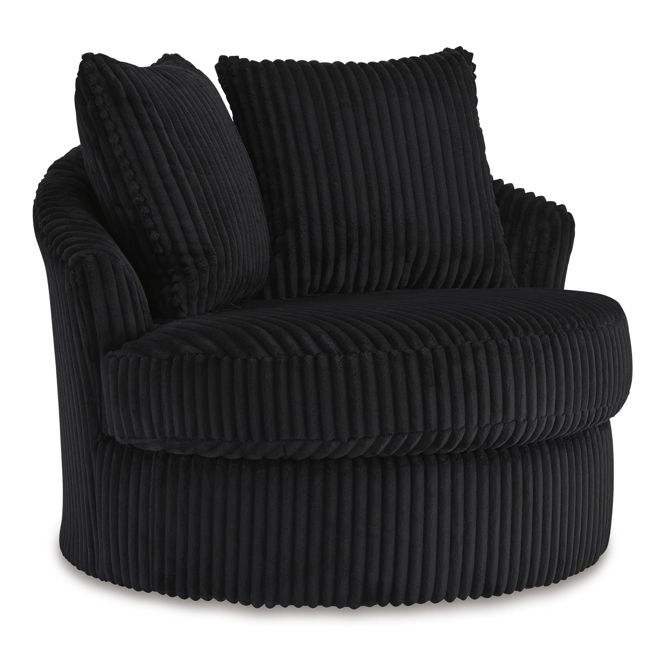  Signature Design by Ashley Gramwell A3000725 Swivel Accent Chair IMAGE 1