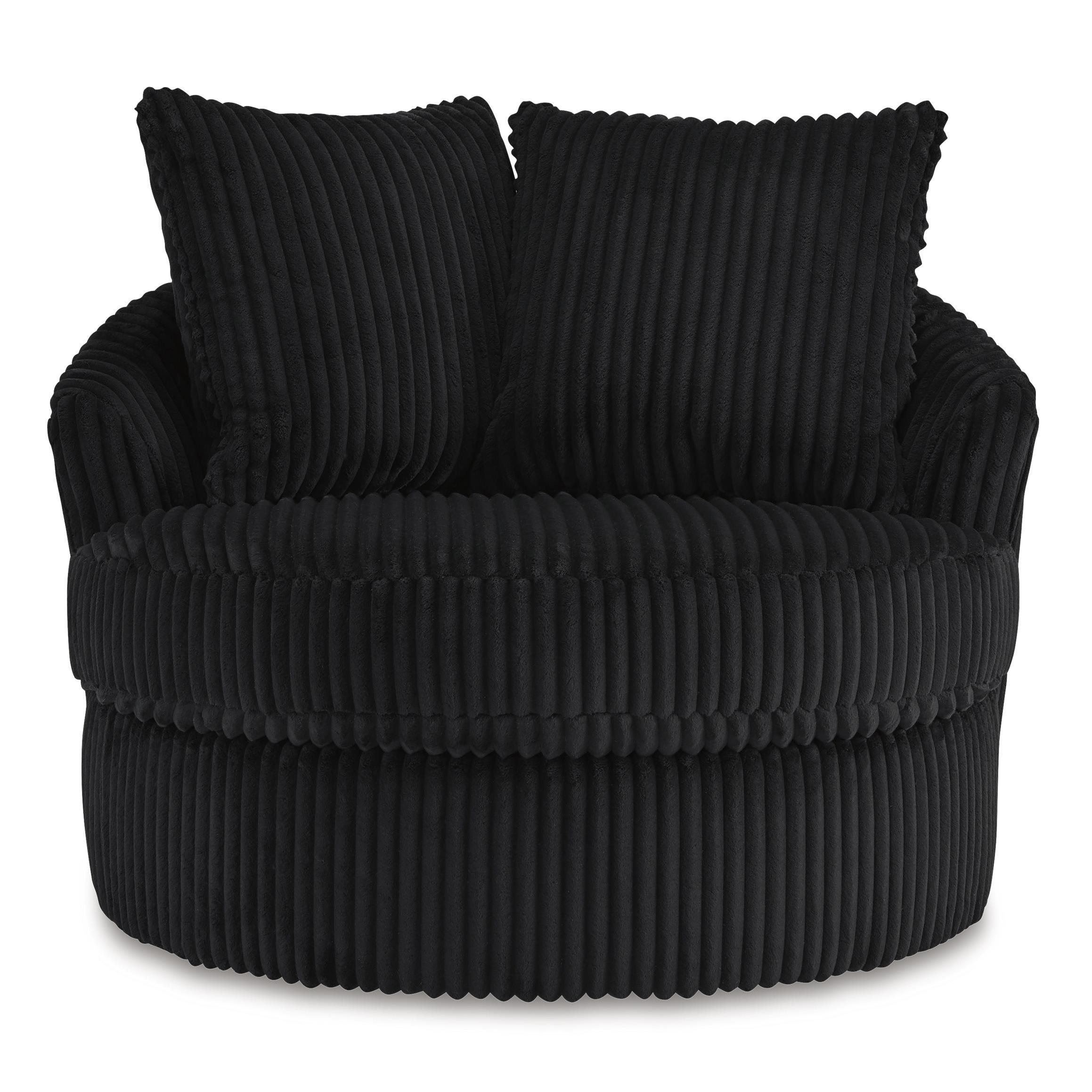  Signature Design by Ashley Gramwell A3000725 Swivel Accent Chair IMAGE 2
